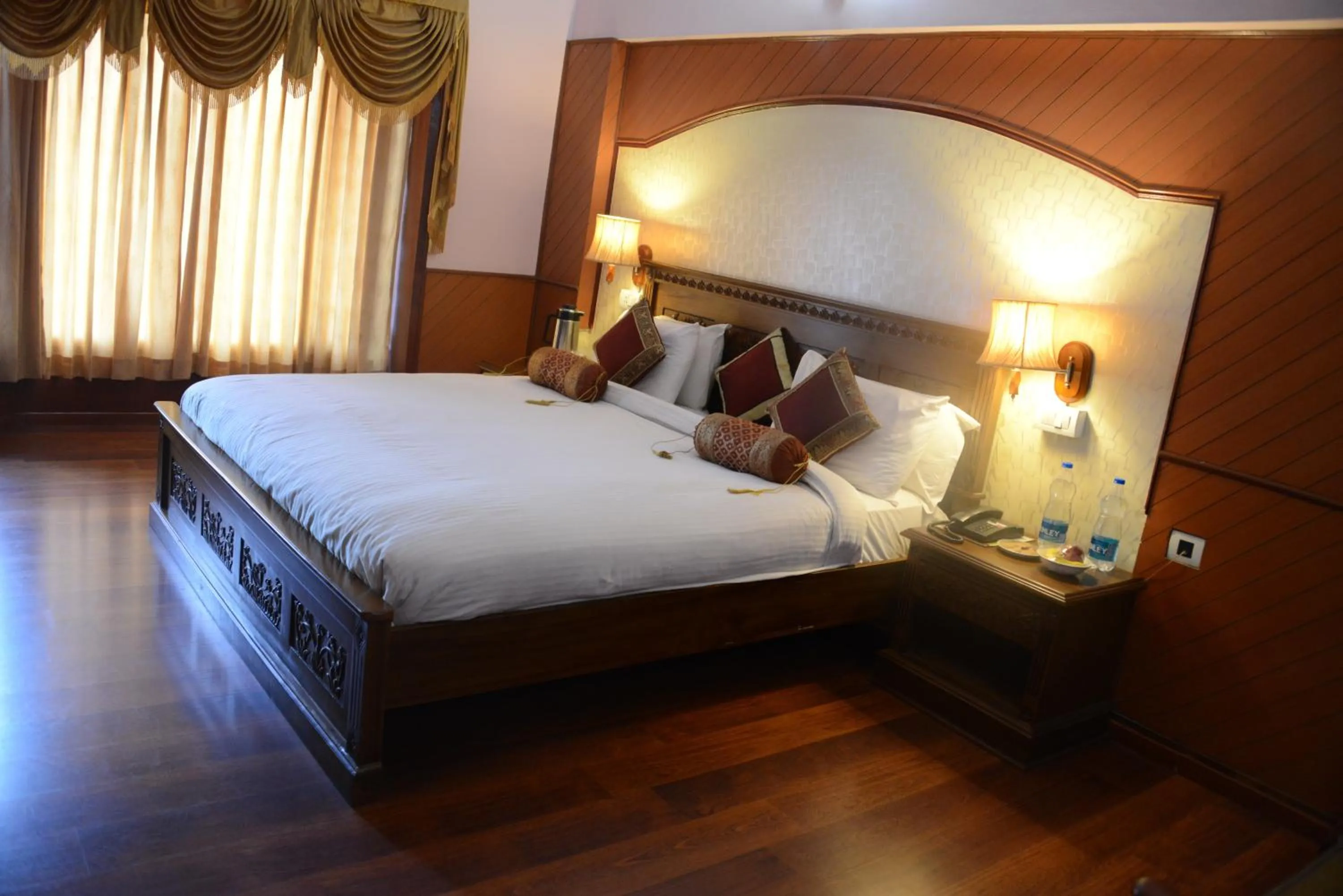 Photo of the whole room, Bed in JC Residency