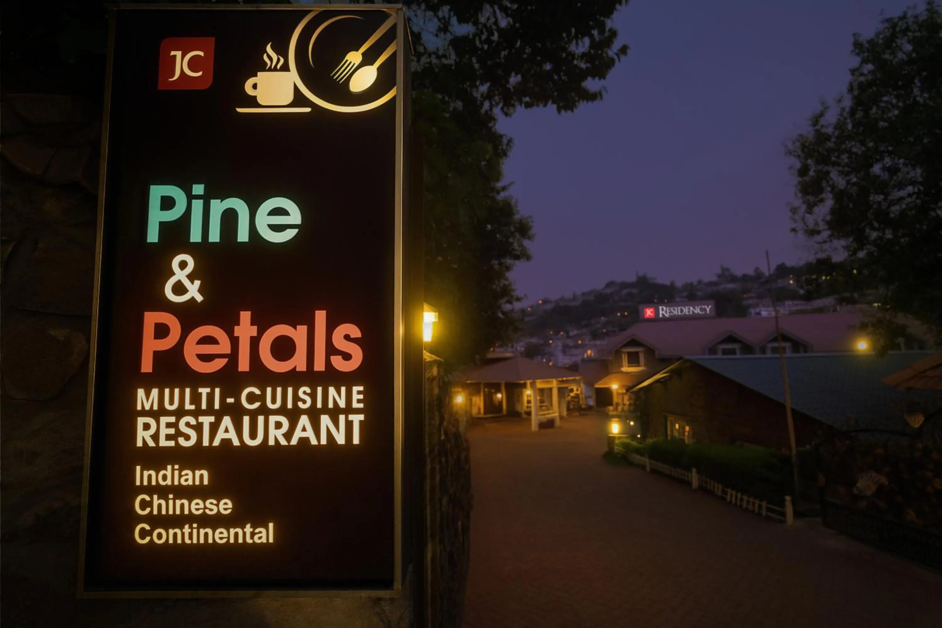 Restaurant/places to eat in JC Residency