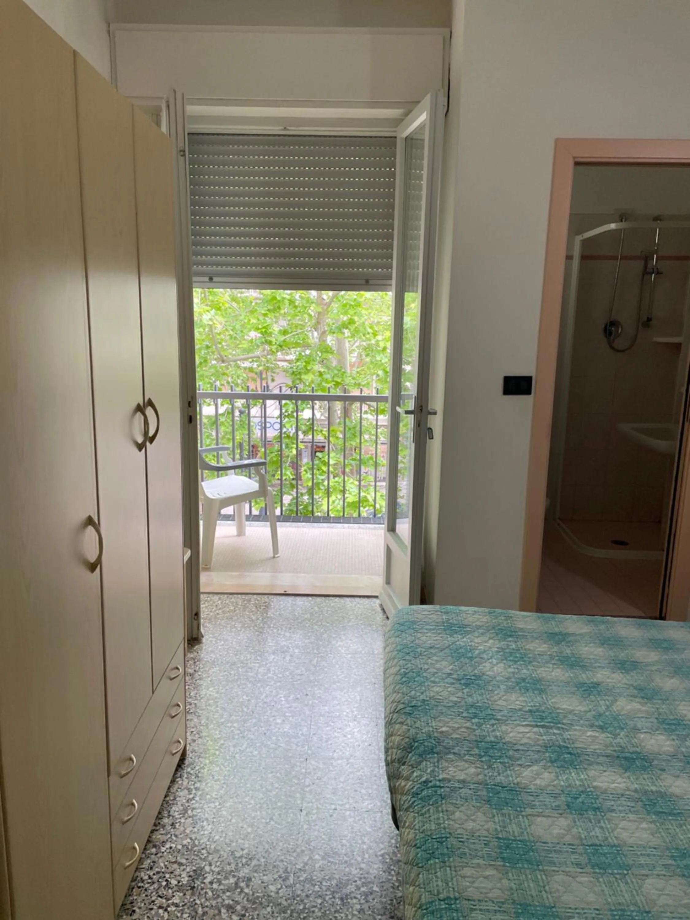 Bed in Piccolo Hotel