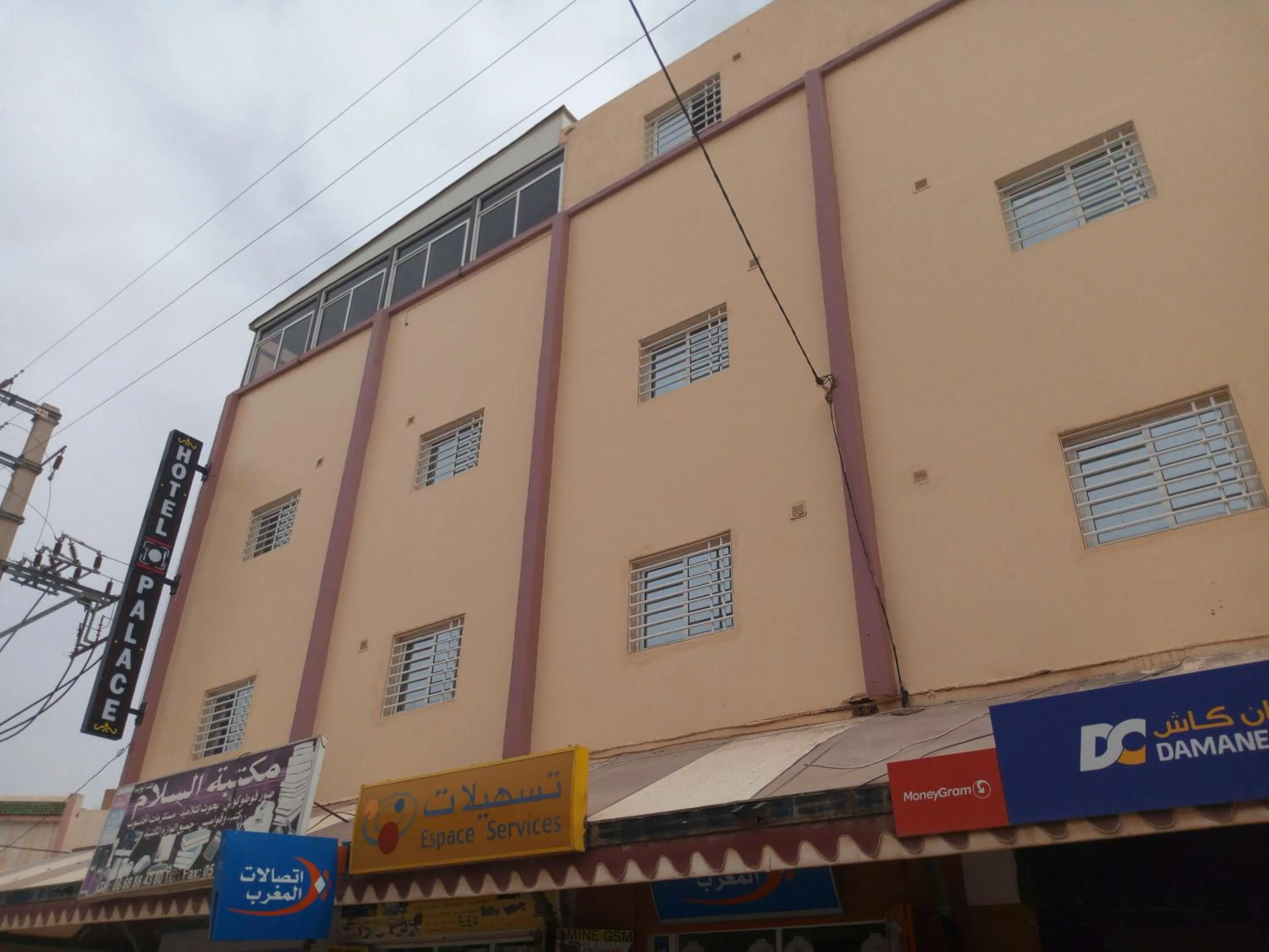 On site in Hotel Palace Zaida