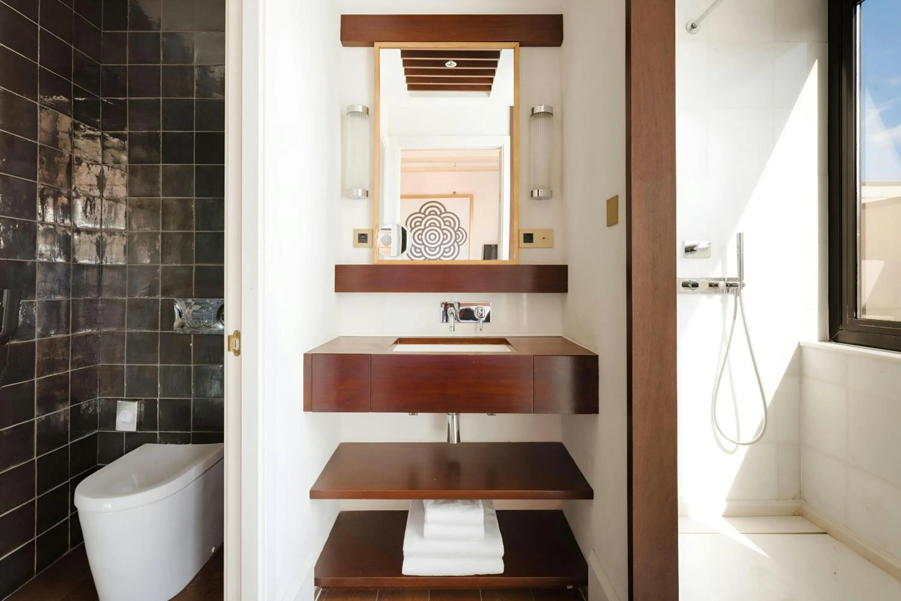 Bathroom in DO Plaça Reial Hotel Gothic Quarter, Sonder by Marriott Bonvoy