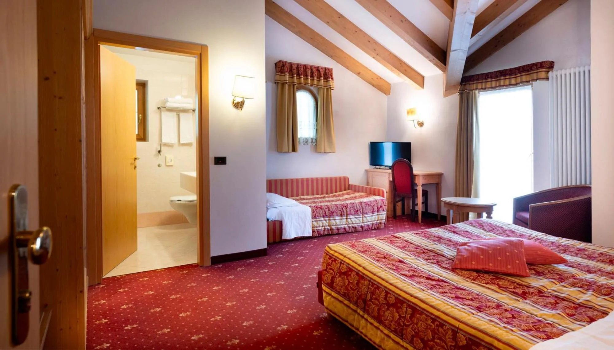 Bed in Hotel Al Polo