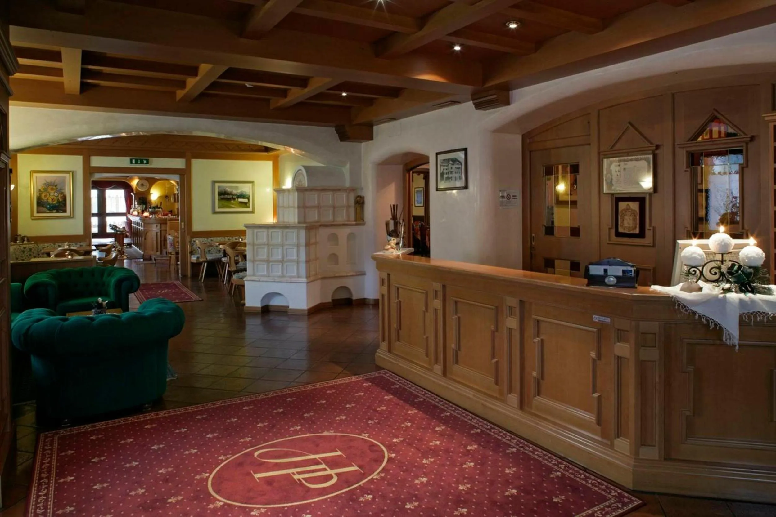 Lobby or reception in Hotel Al Polo