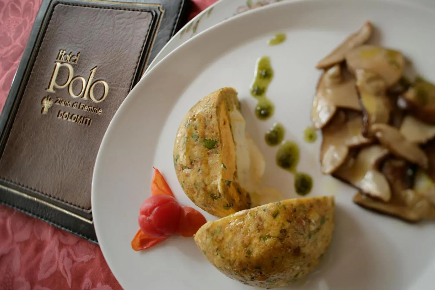 Food close-up in Hotel Al Polo