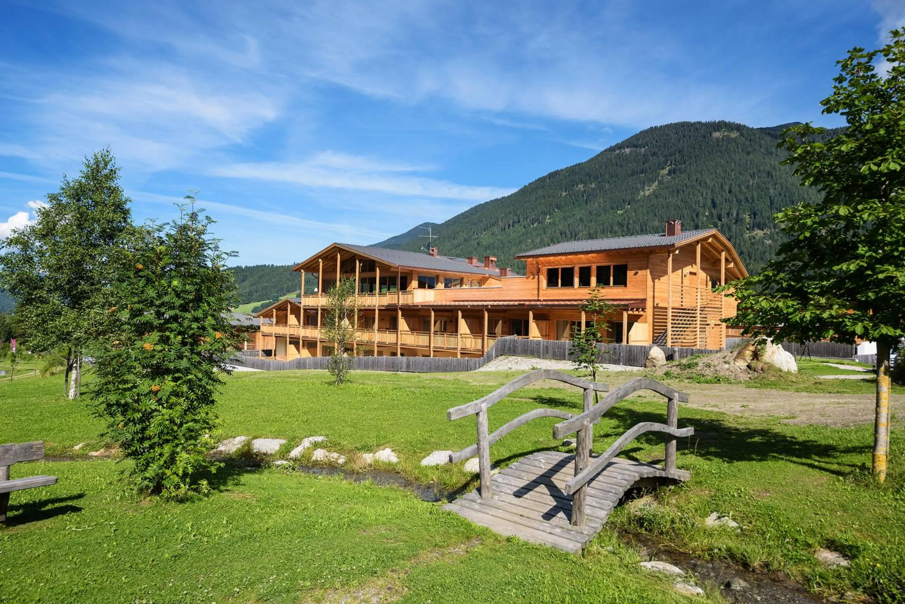 Property building in Alpine Nature Hotel Stoll