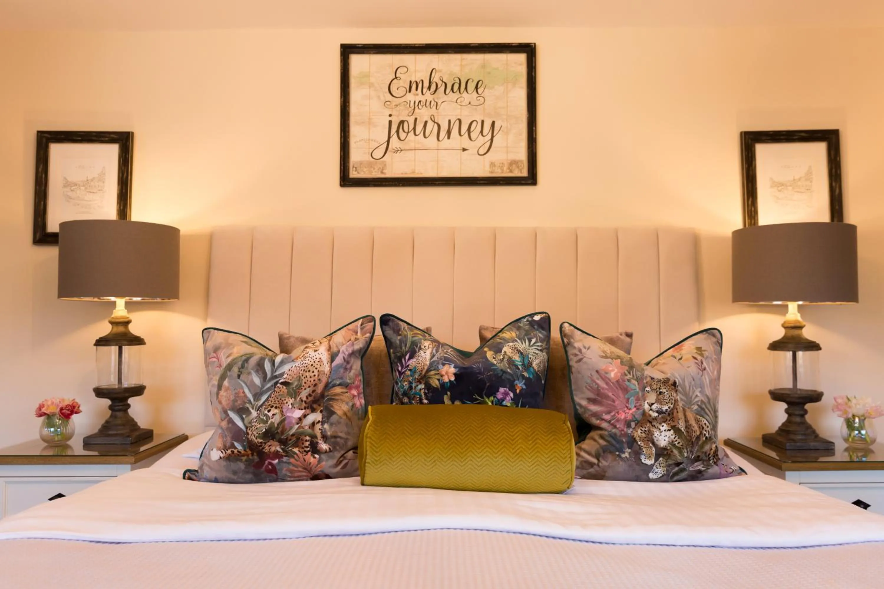 Shower in Warkworth House Hotel