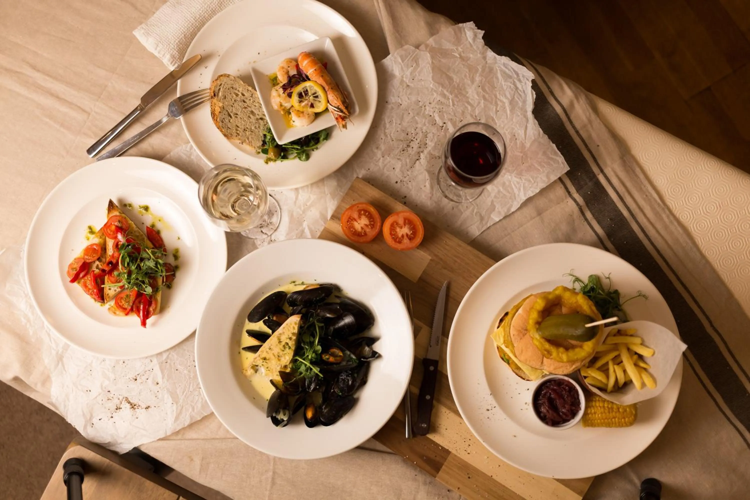 Restaurant/places to eat in Warkworth House Hotel