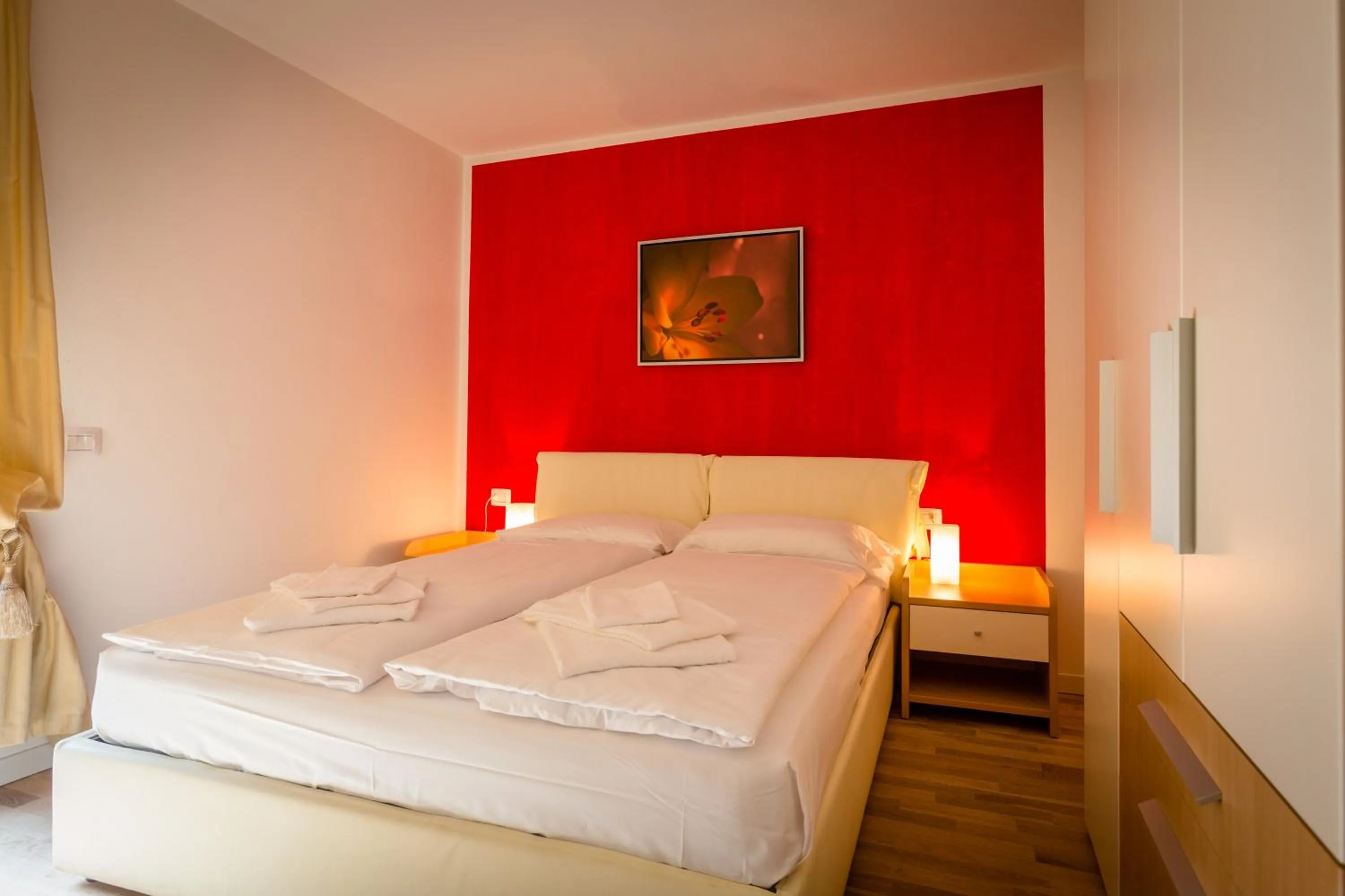 Bedroom, Bed in Residence Rta La Rosa delle Dolomiti