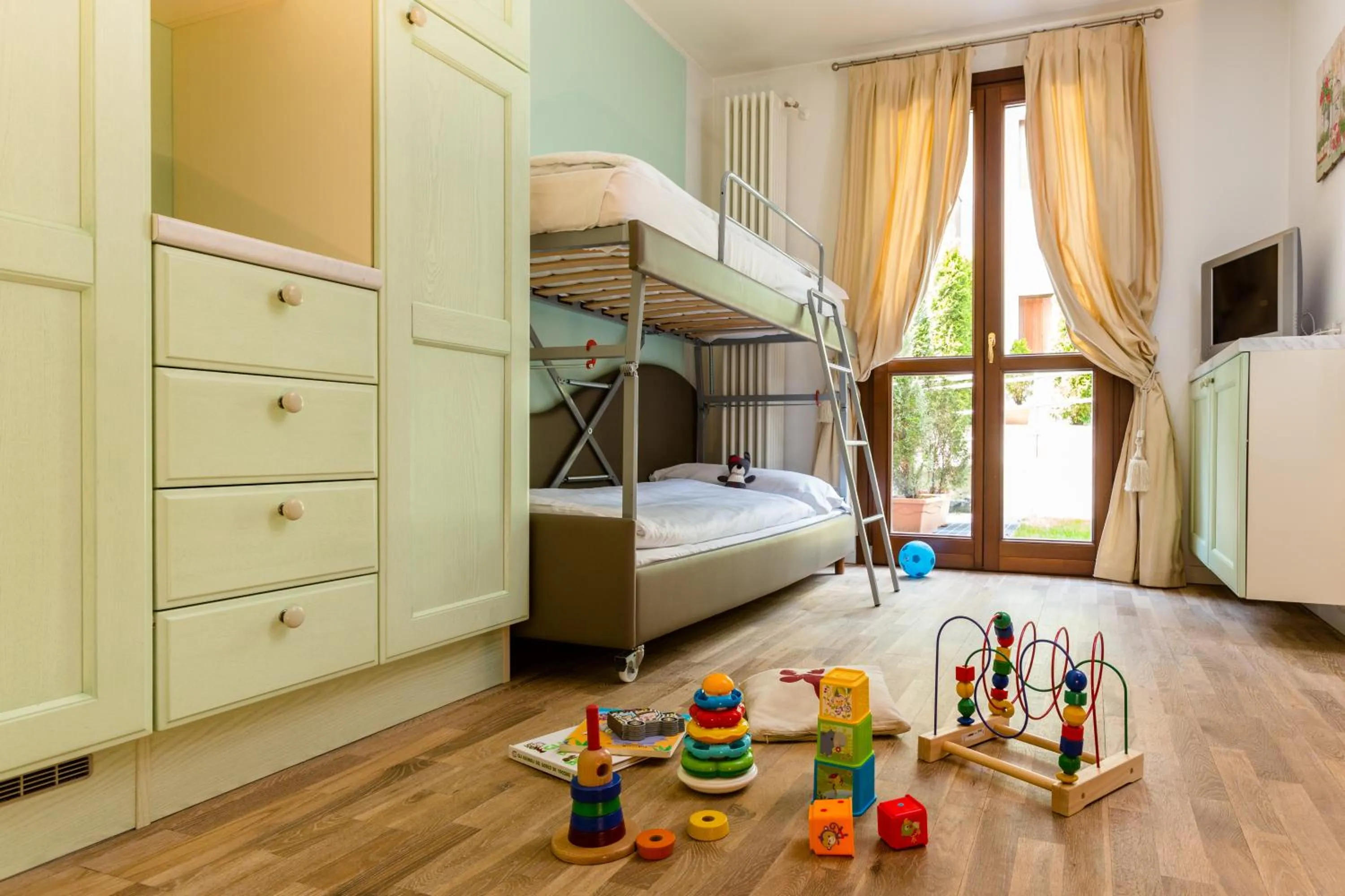 bunk bed, Bed in Residence Rta La Rosa delle Dolomiti