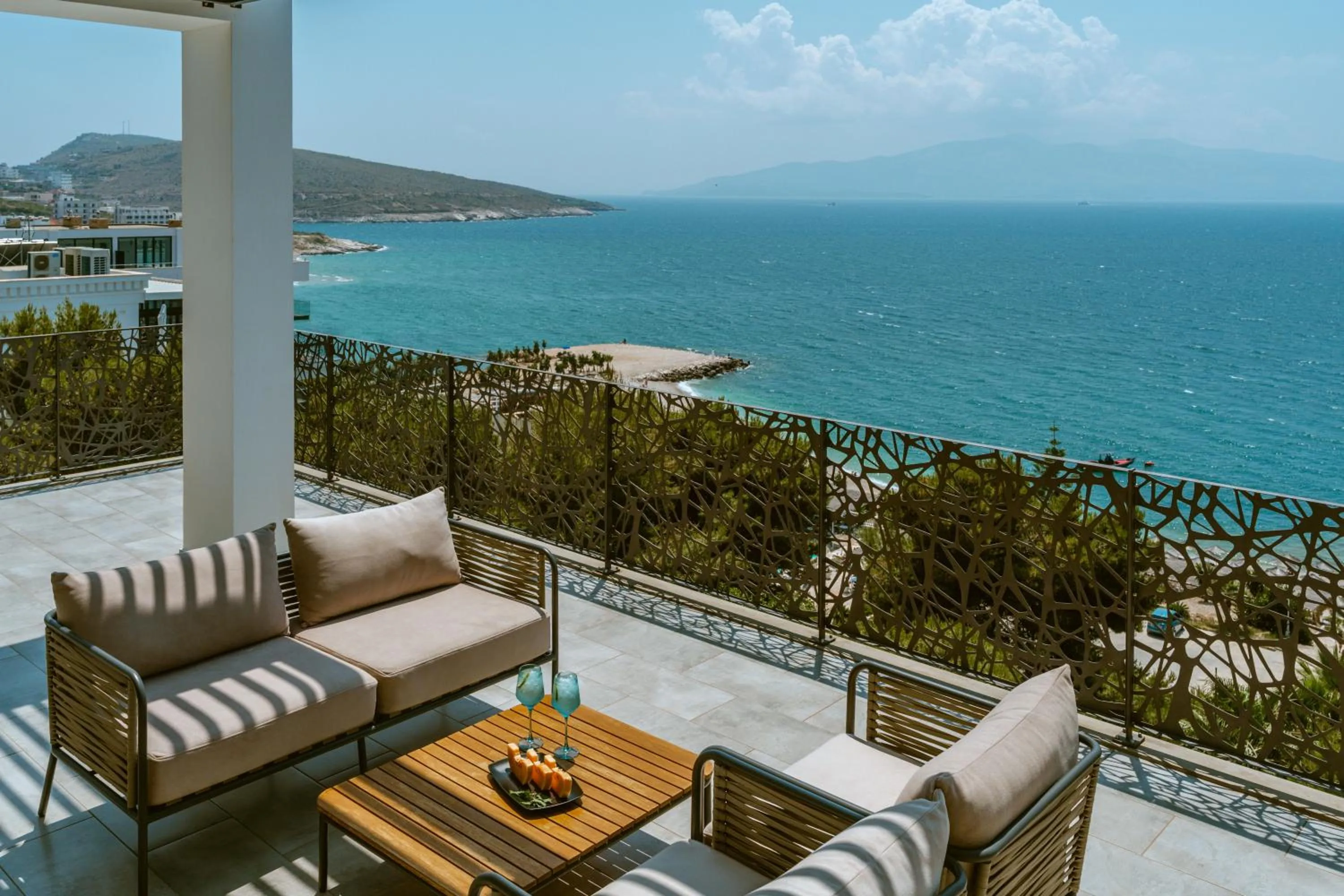 Balcony/Terrace in Glow Boutique Hotel & Suites