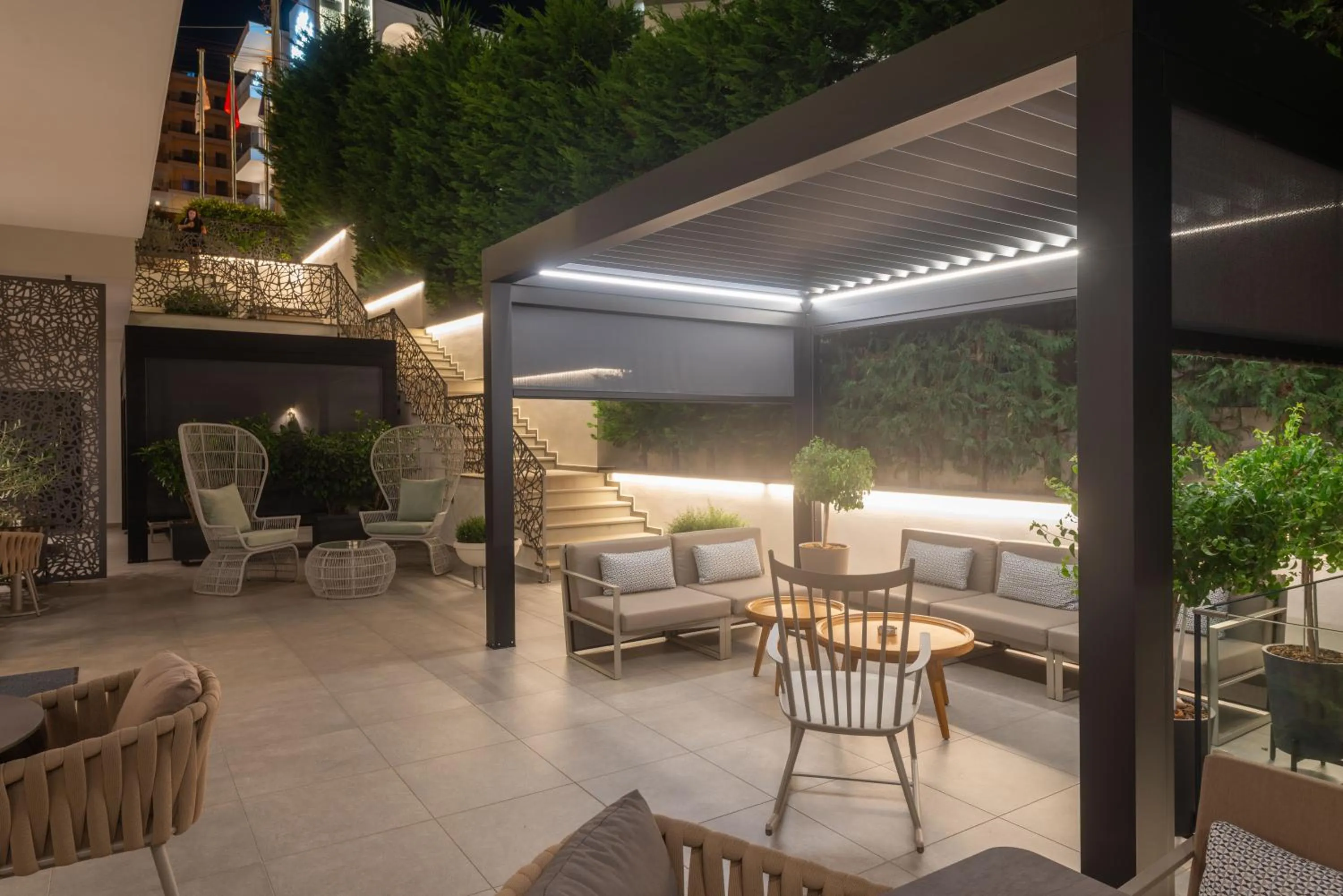 Balcony/Terrace in Glow Boutique Hotel & Suites