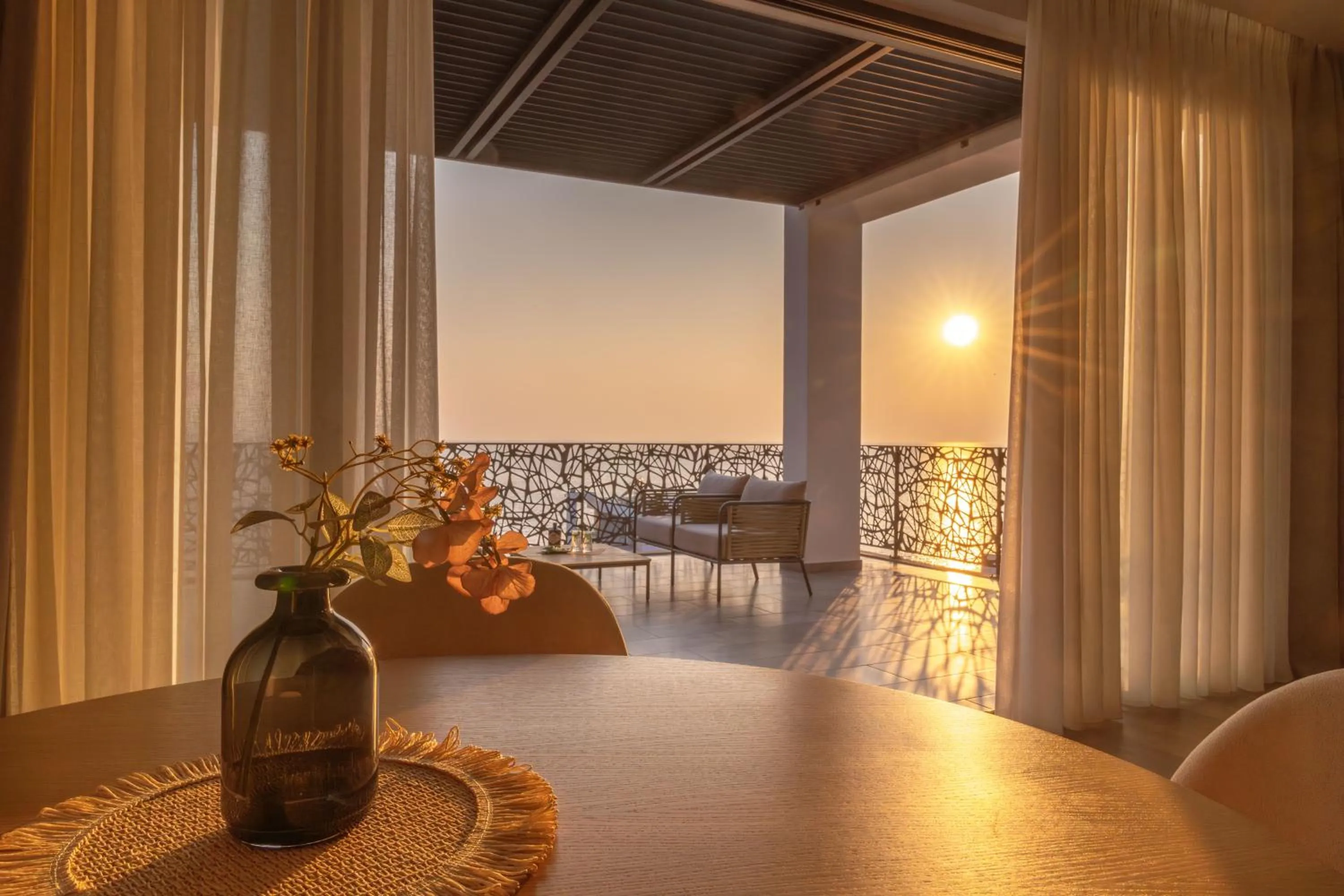 Balcony/Terrace in Glow Boutique Hotel & Suites