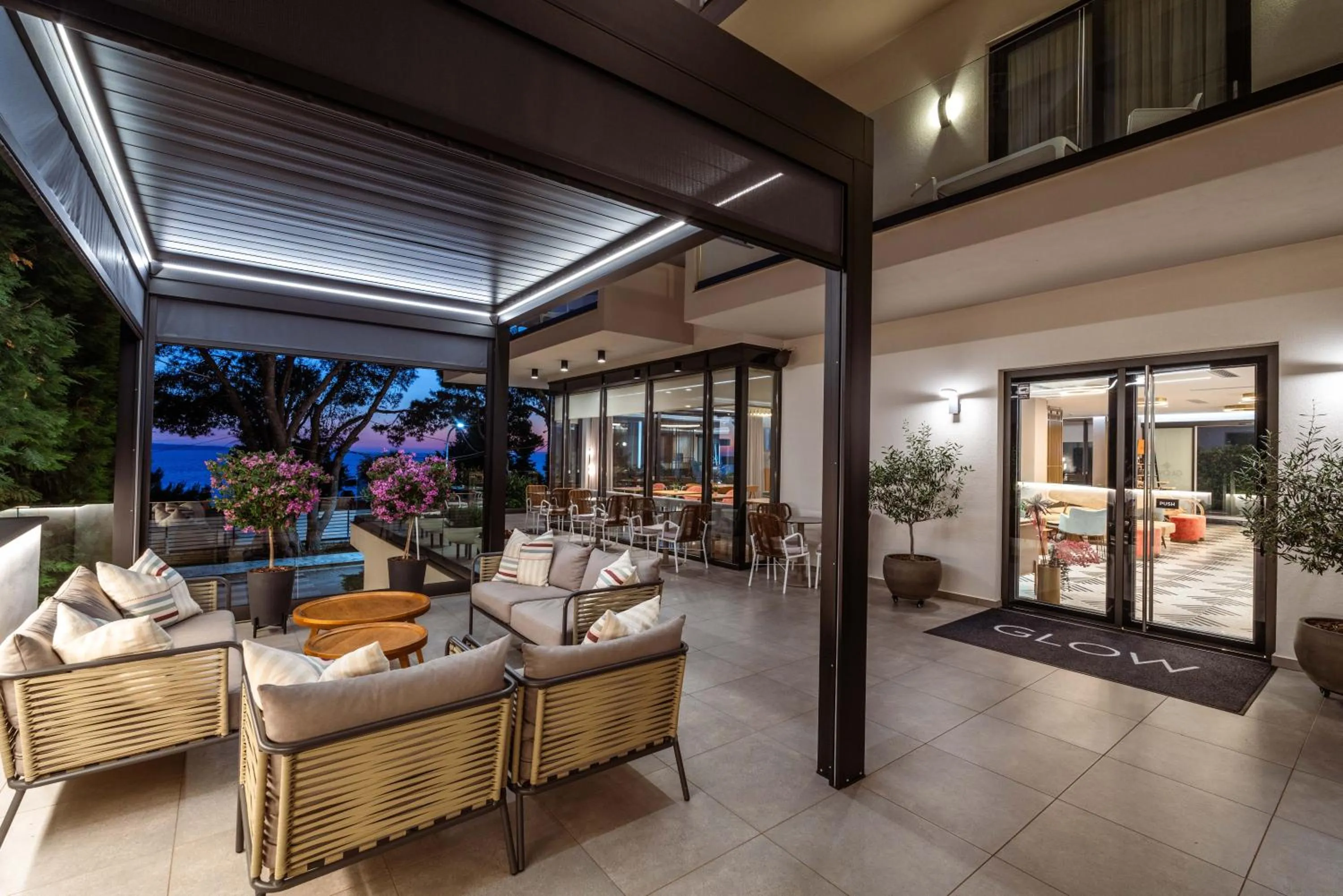 Balcony/Terrace in Glow Boutique Hotel & Suites