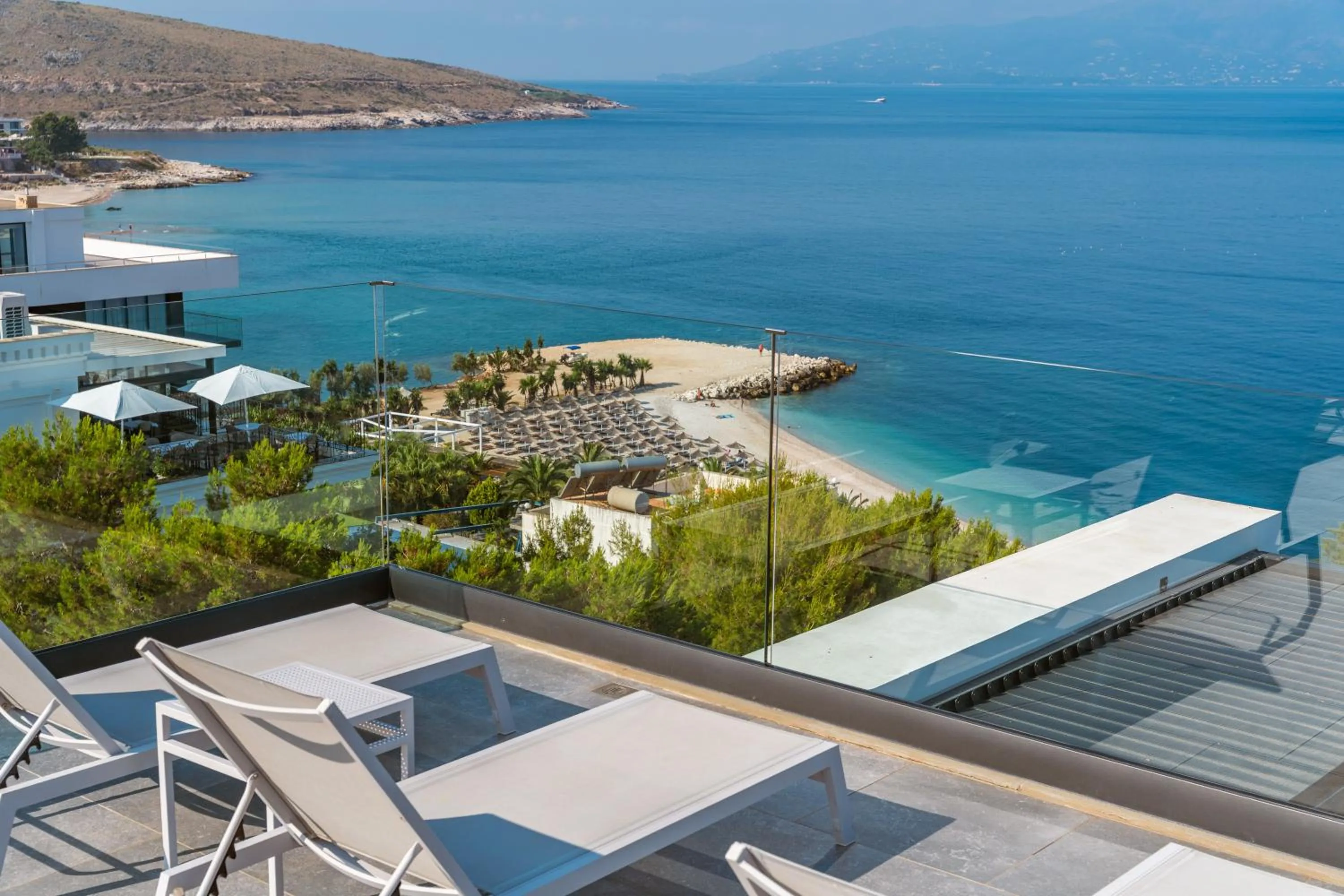 Balcony/Terrace in Glow Boutique Hotel & Suites