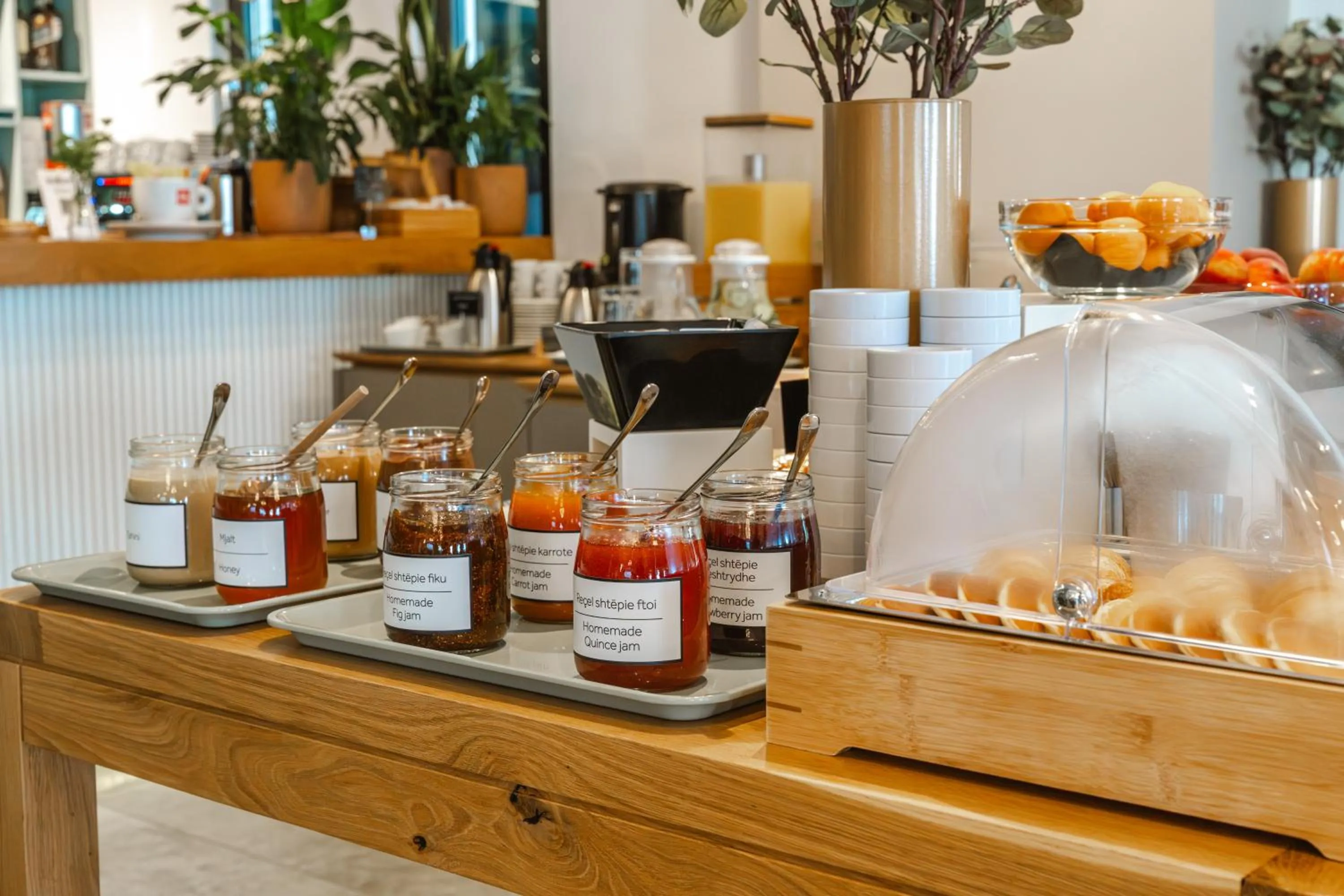 Buffet breakfast in Glow Boutique Hotel & Suites