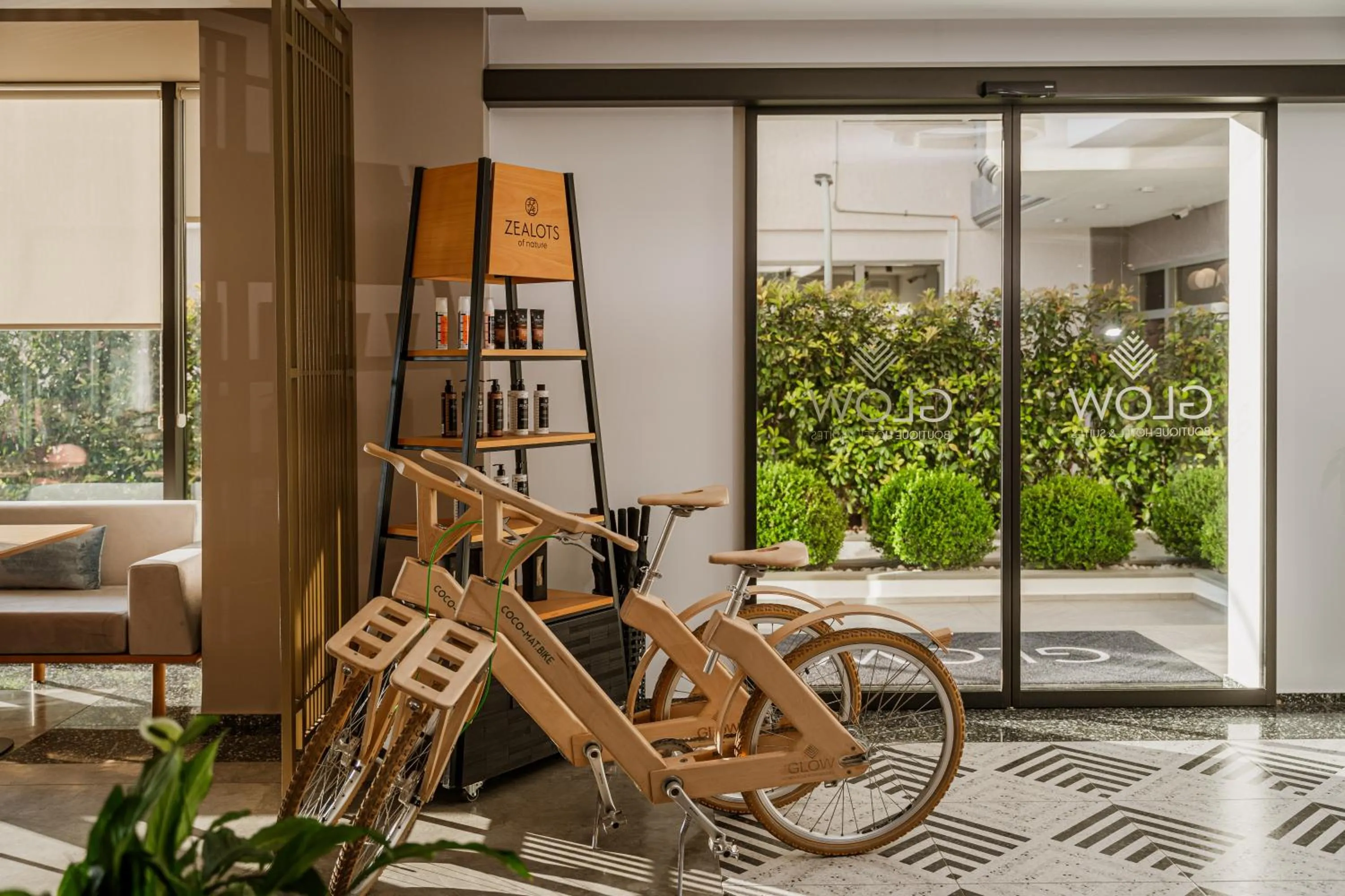 Facade/entrance in Glow Boutique Hotel & Suites