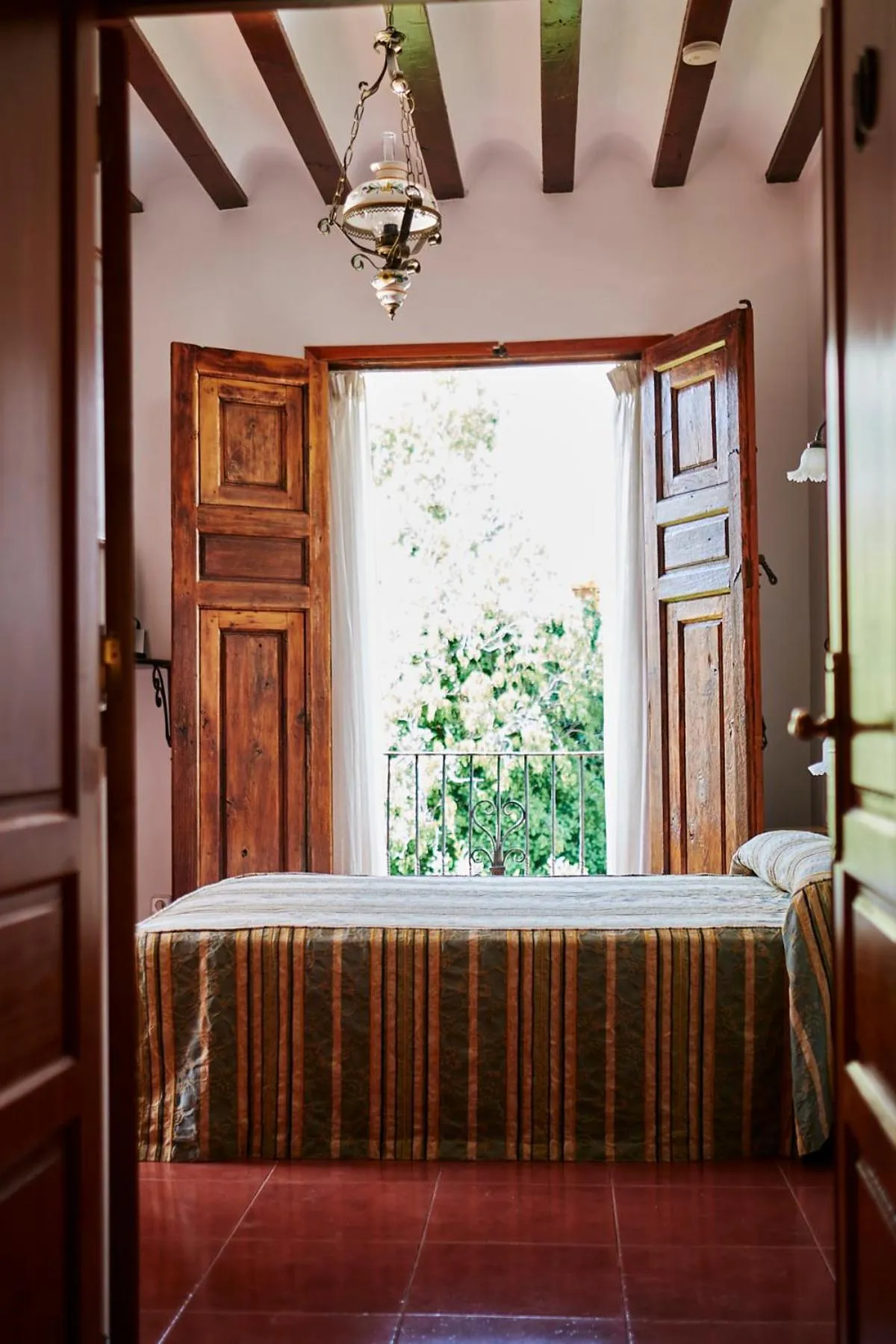 Bed in Hotel Casa de los Arcos