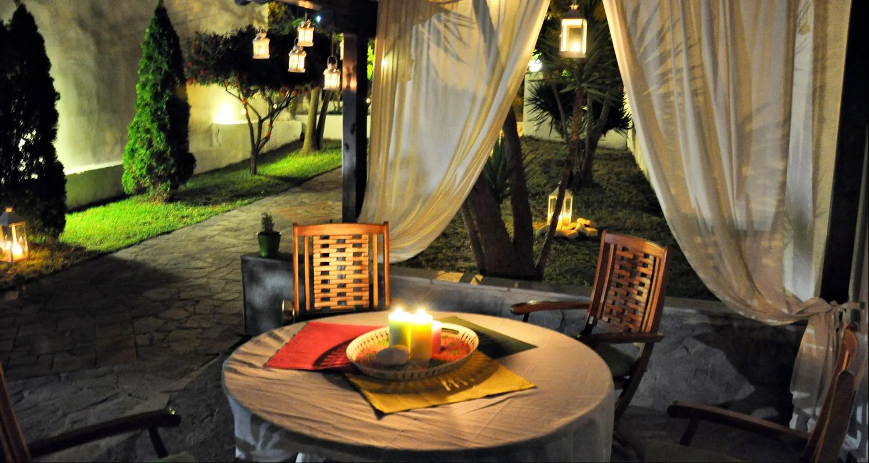 Balcony/Terrace in Anatoli Apartments Polichrono