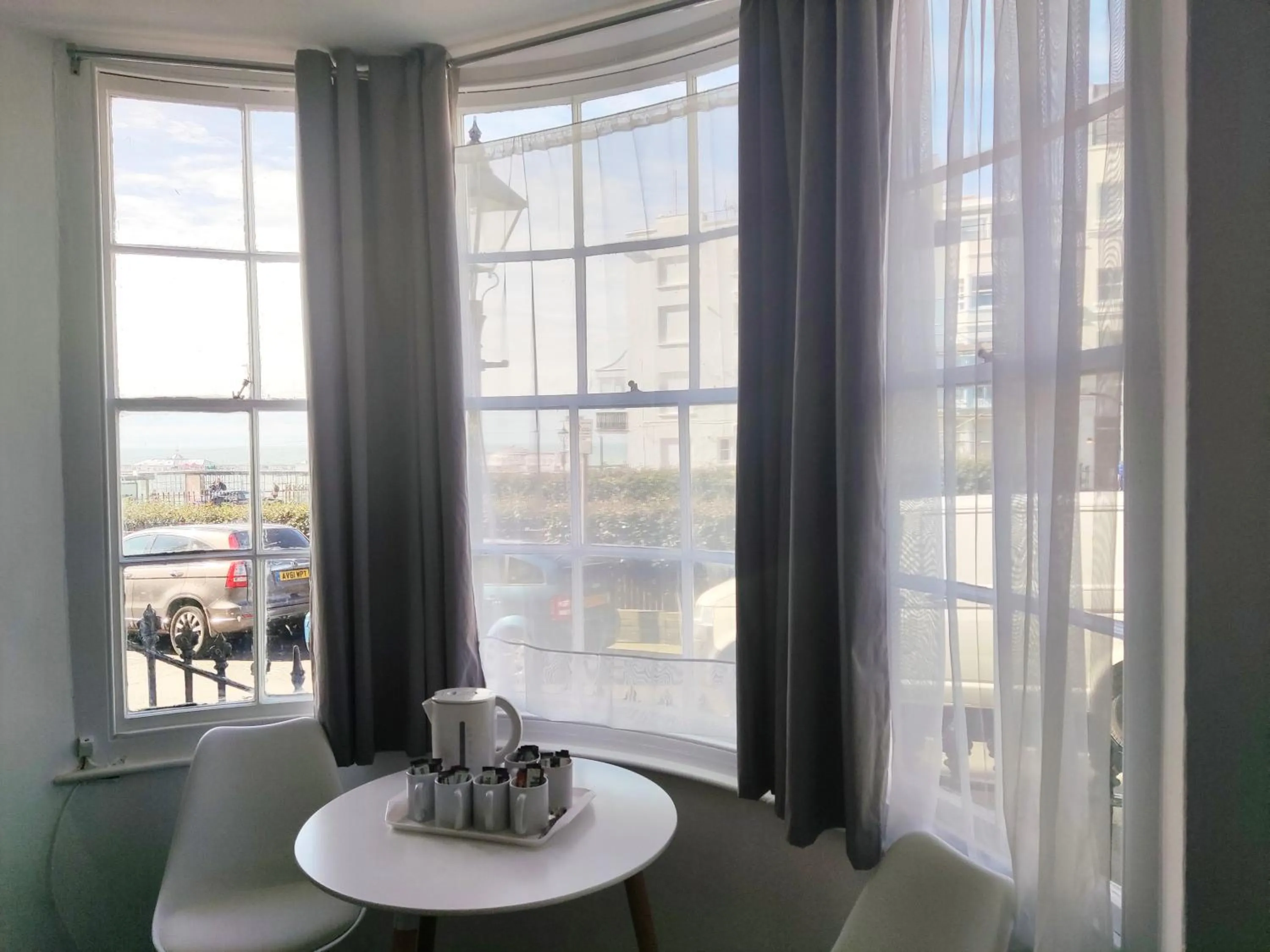 Seating area in Central Wave