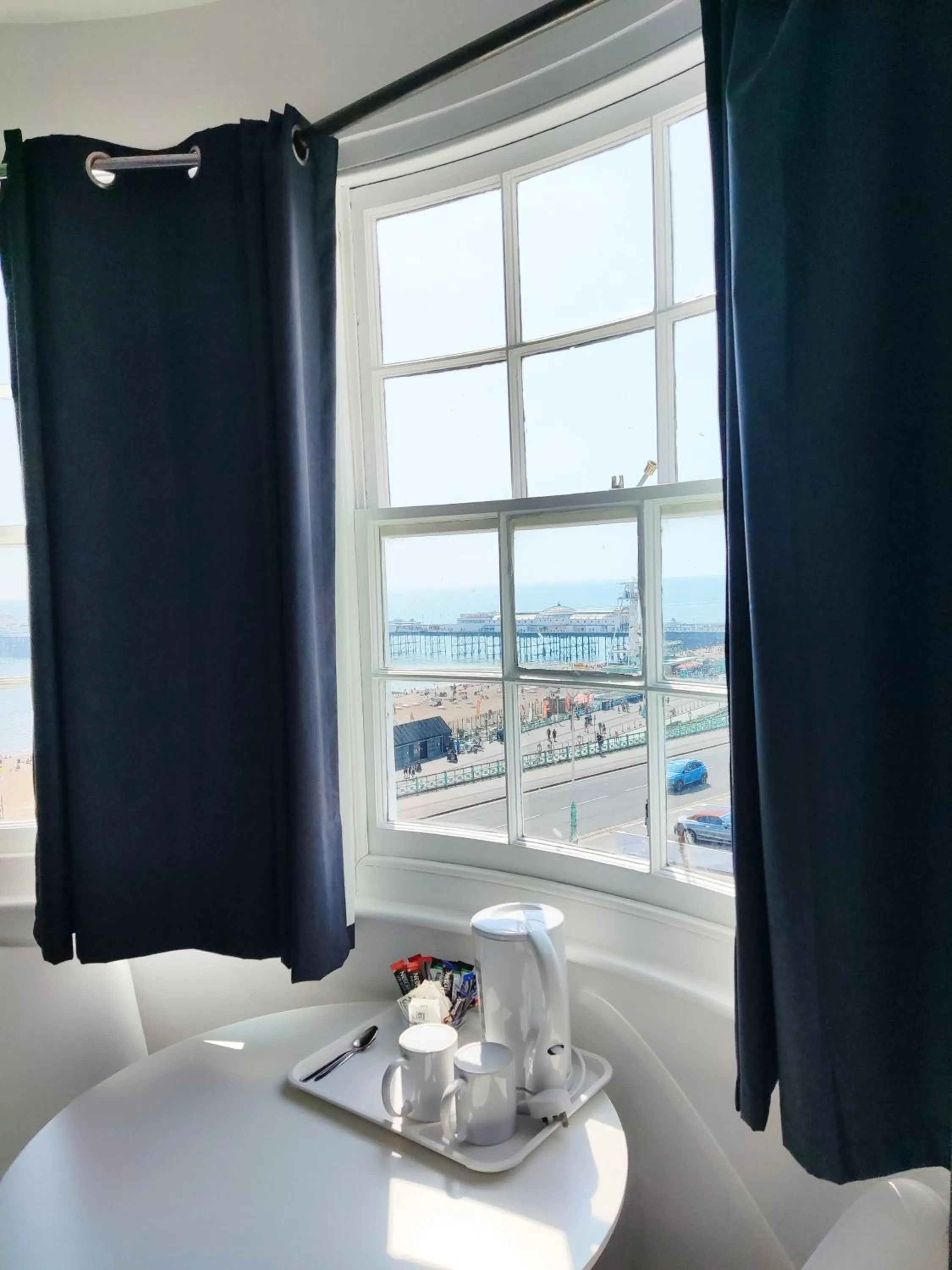 View (from property/room), Bed in Central Wave