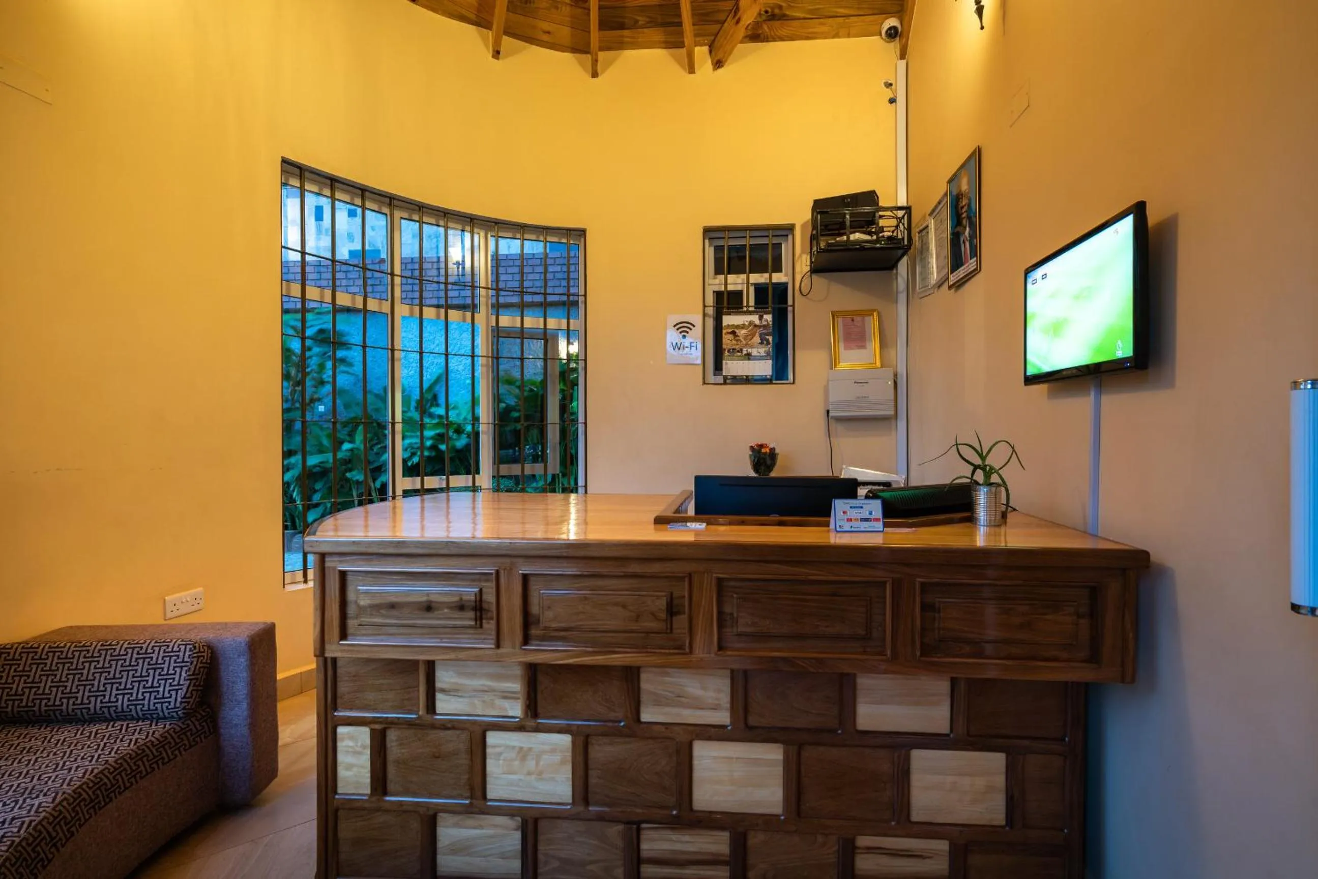 Lobby or reception in Mrimba Palm Hotel