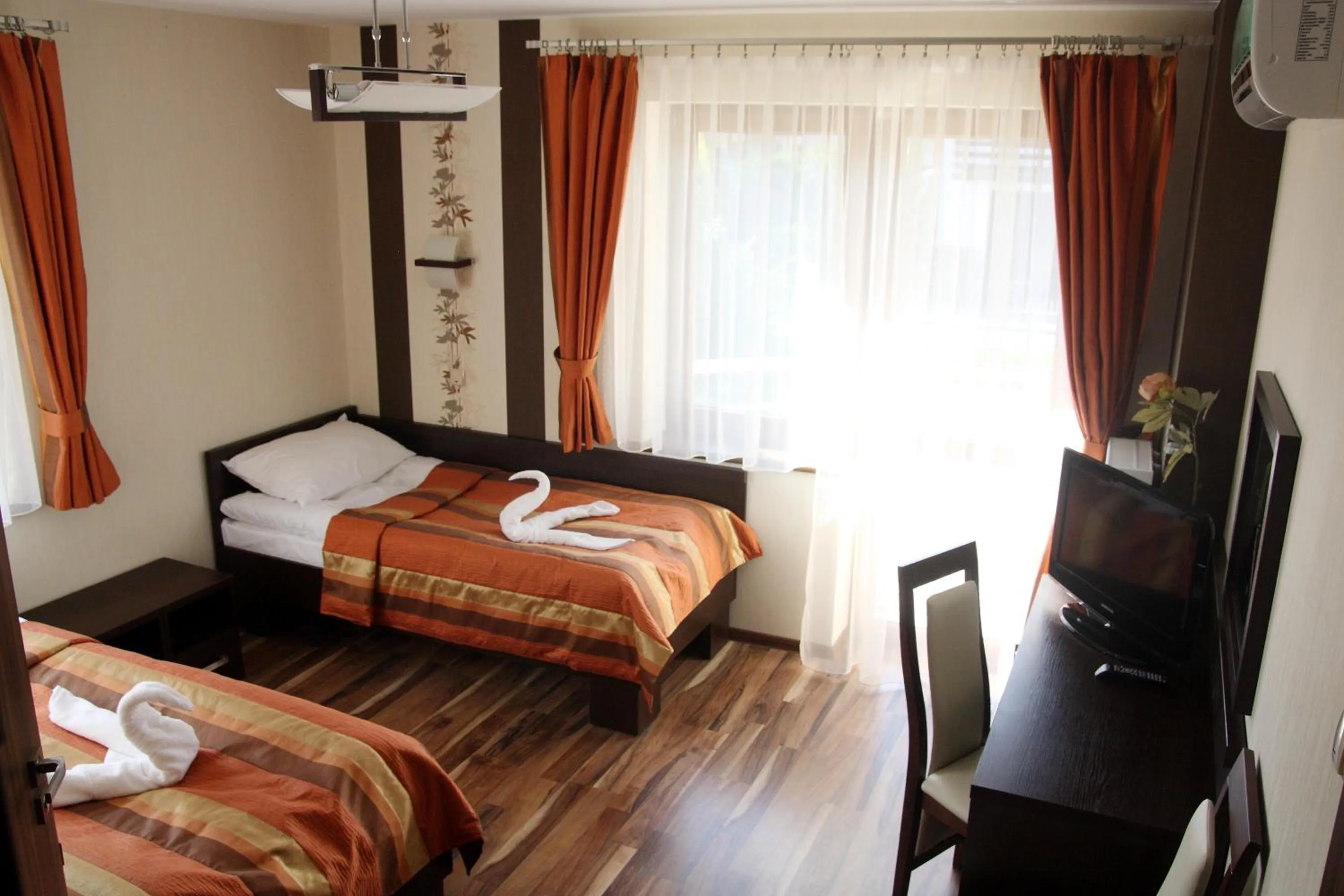 Bed in Hotel Mieszko