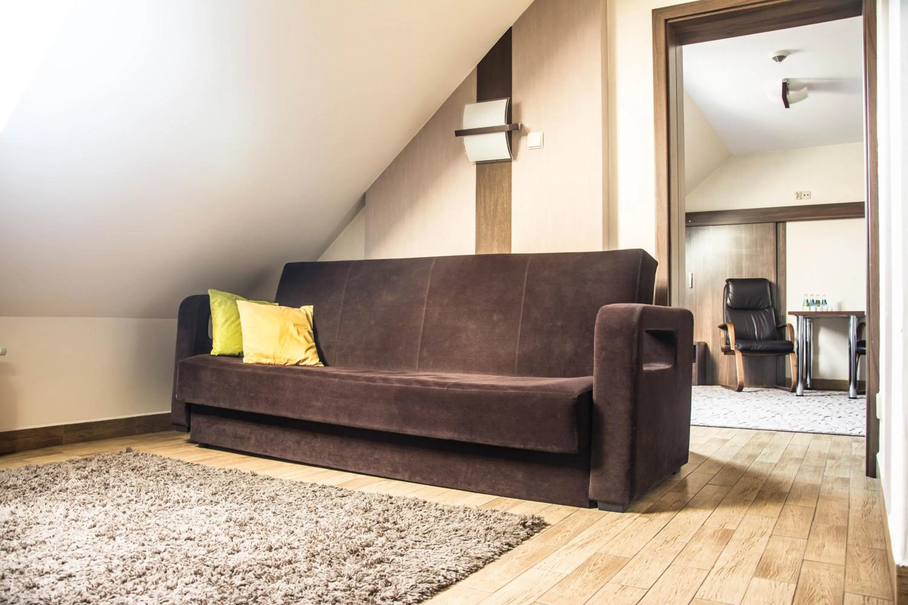 Seating area in Hotel Mieszko