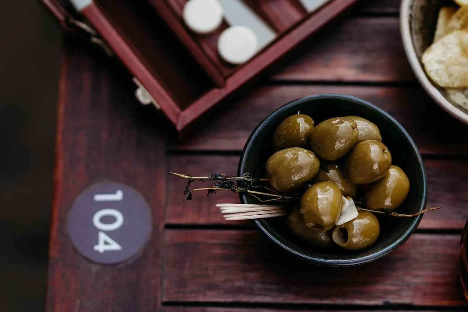 Food close-up in The Crown Inn