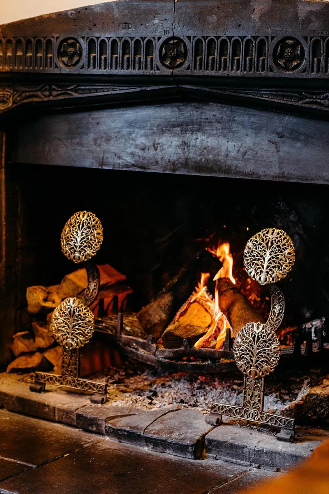 Winter in The Crown Inn