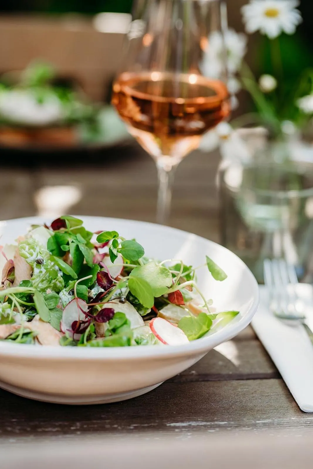 Food close-up in The Crown Inn