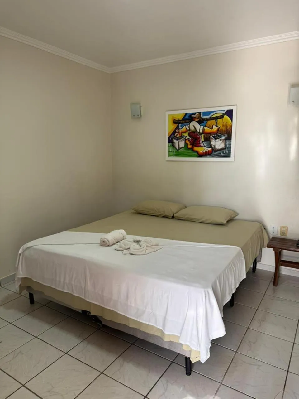 View (from property/room), Bed in Pousada do Rancho