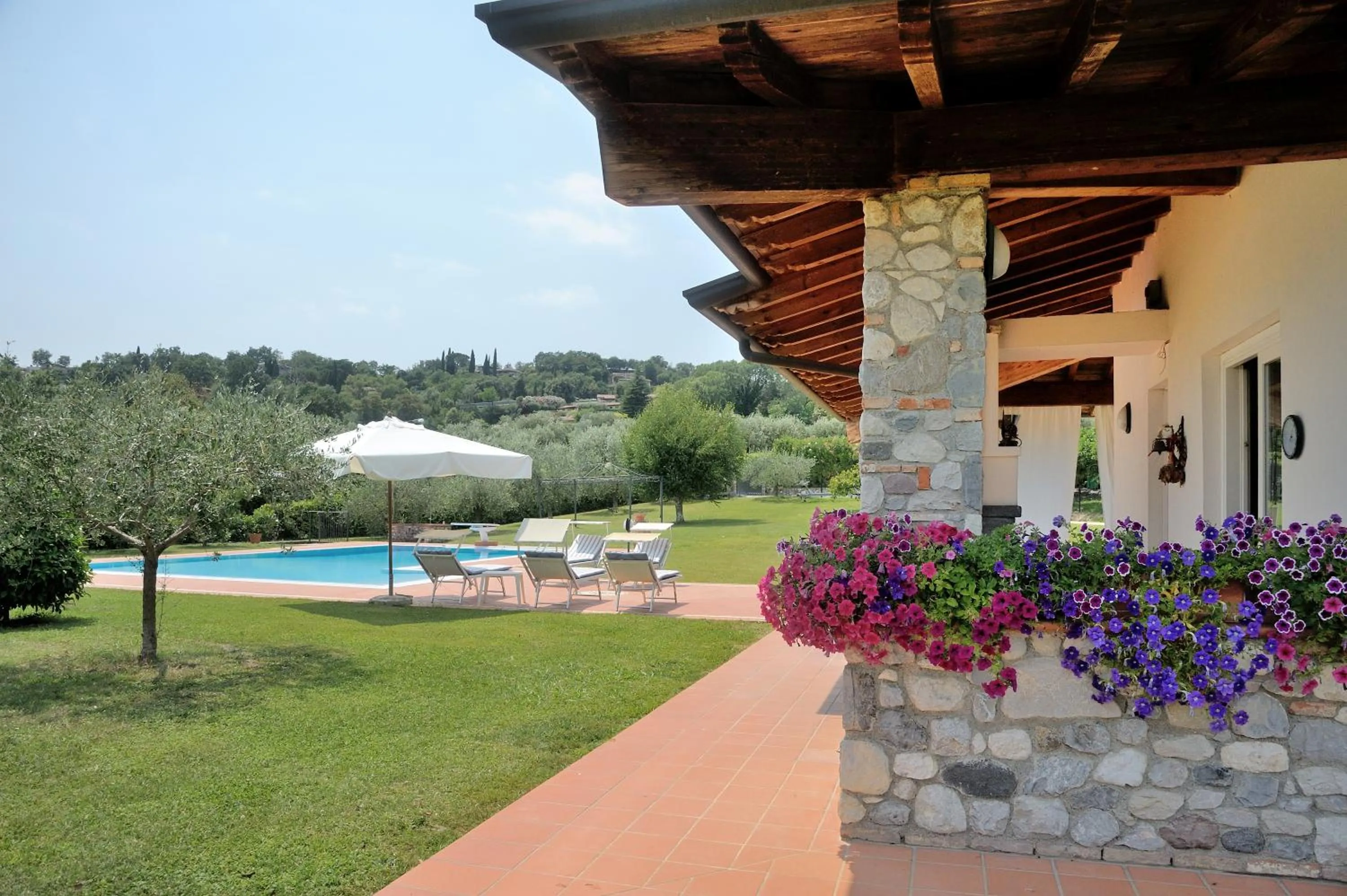 Swimming pool in Villa Josephine