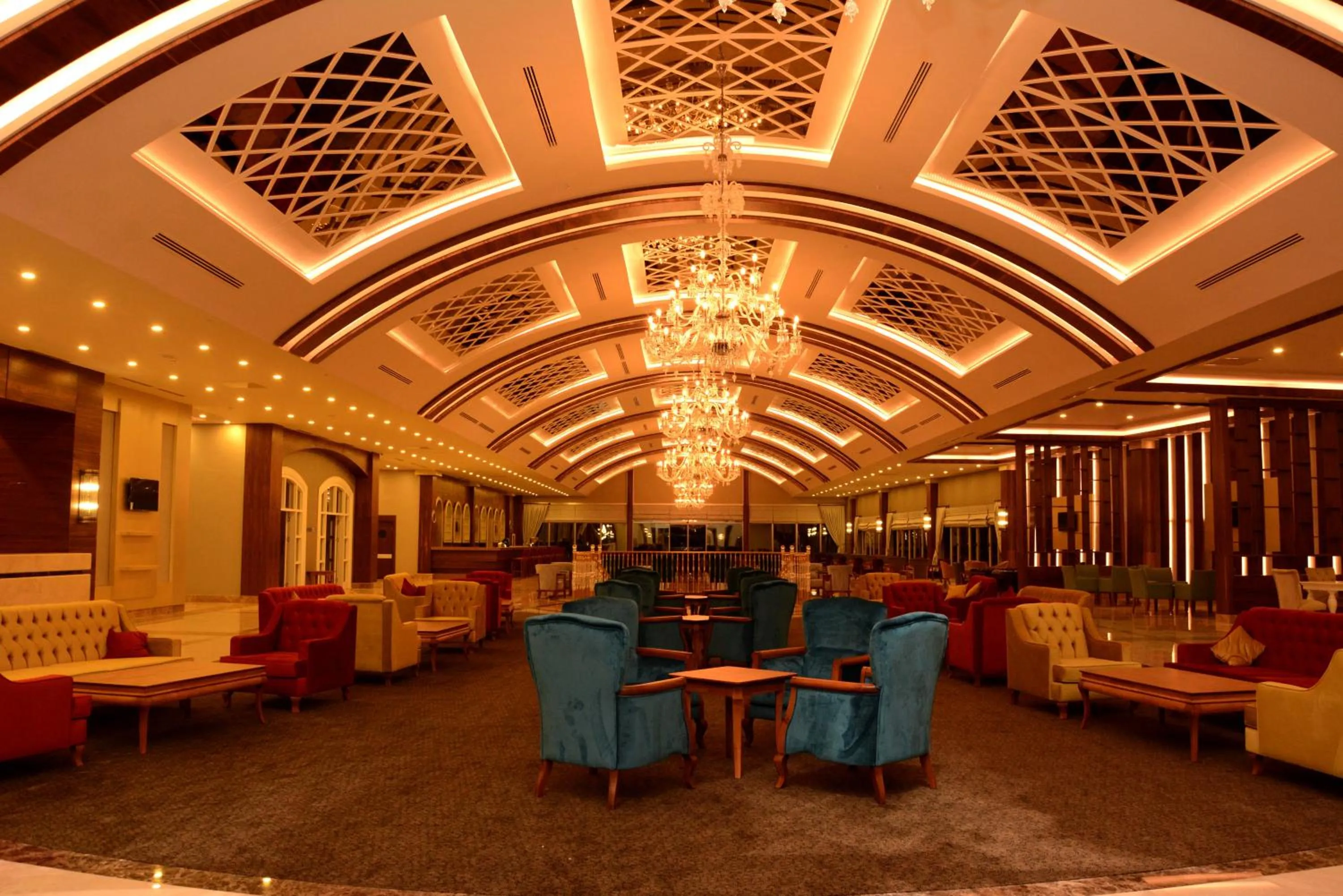 Communal lounge/ TV room in Kahya Resort Aqua & Spa