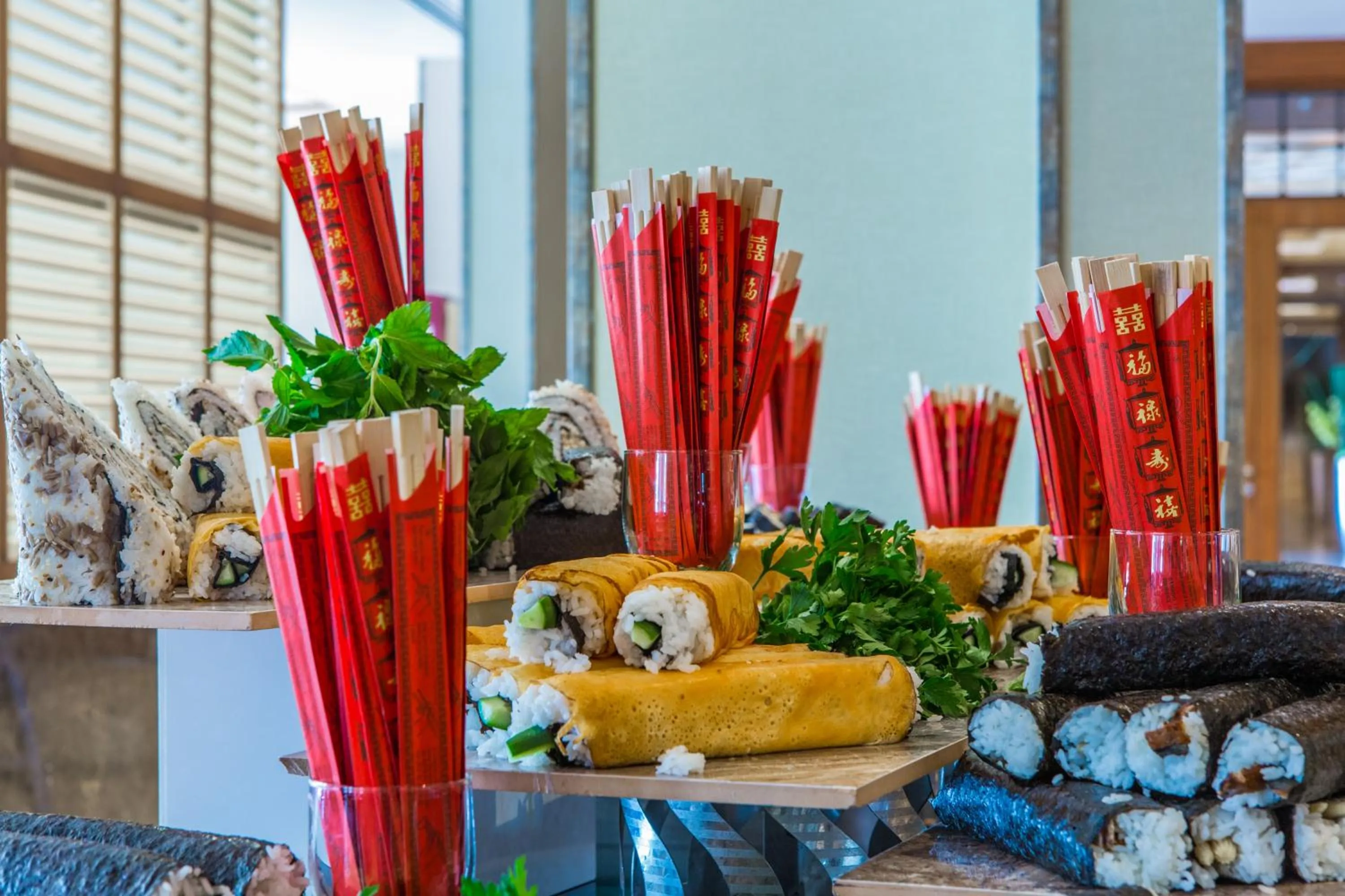 Food and drinks in Kahya Resort Aqua & Spa