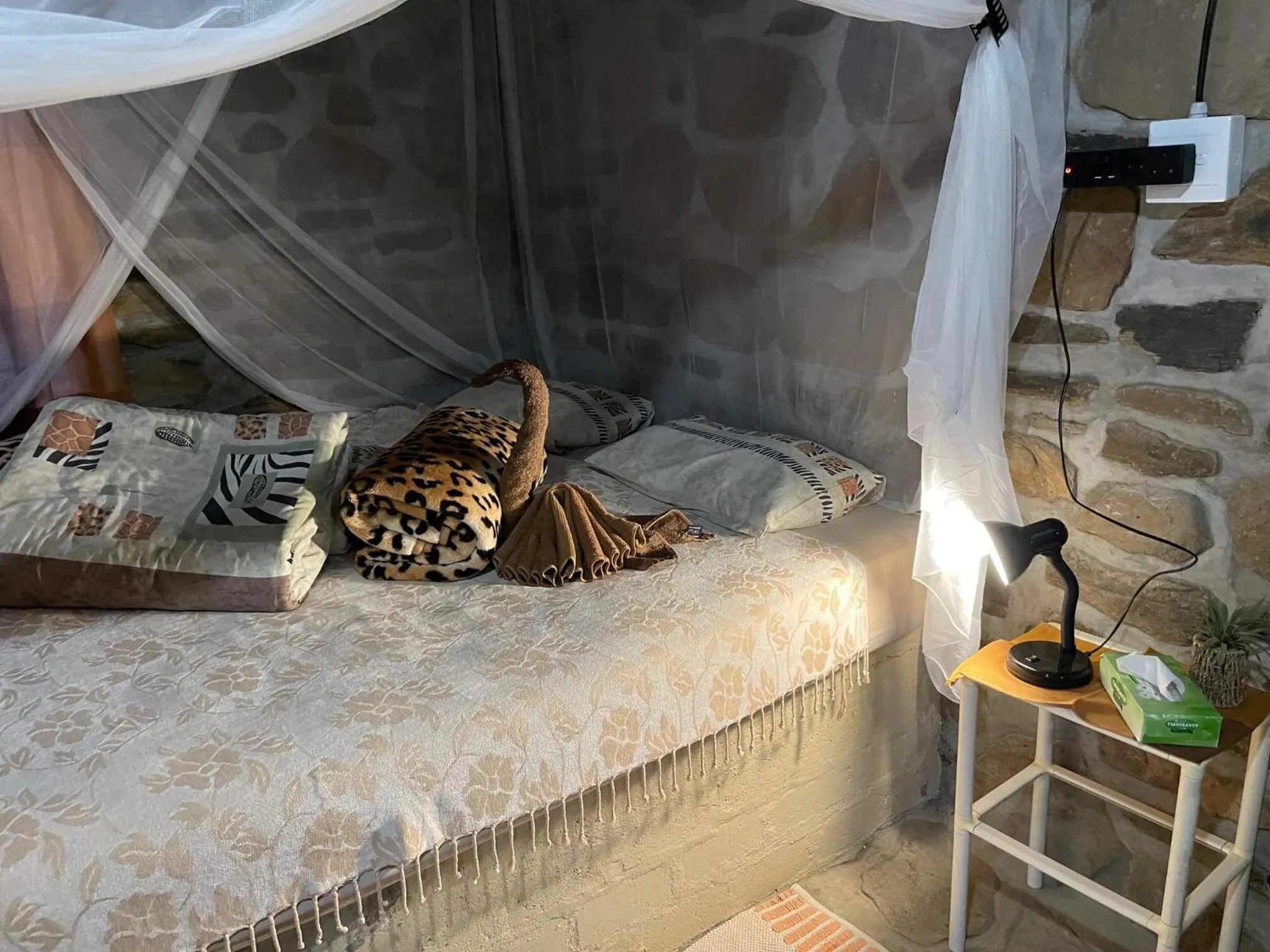 Bed in Düsternbrook Guest Farm