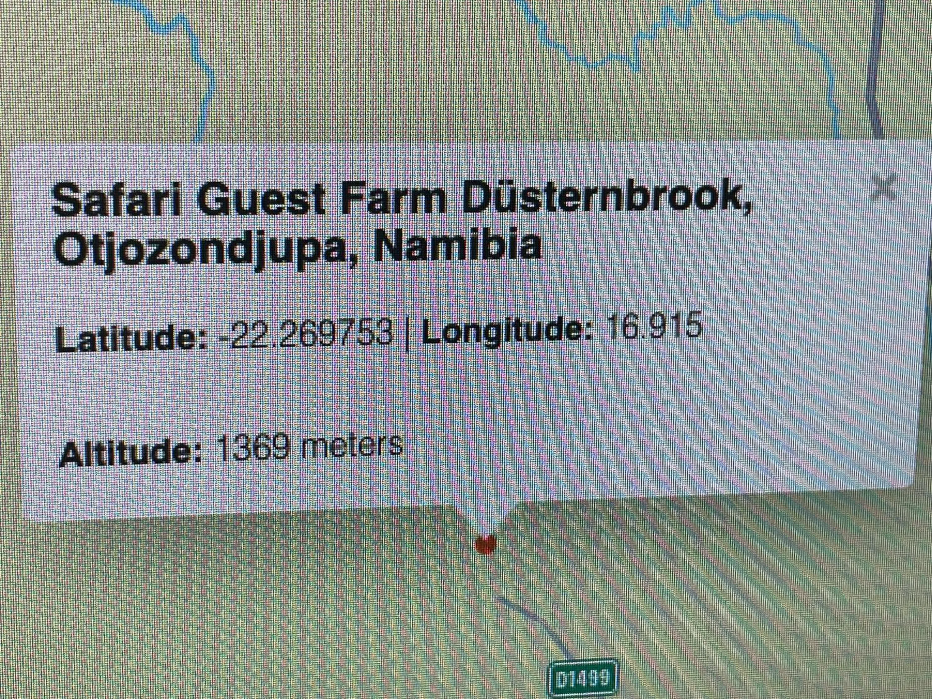 Text overlay in Düsternbrook Guest Farm