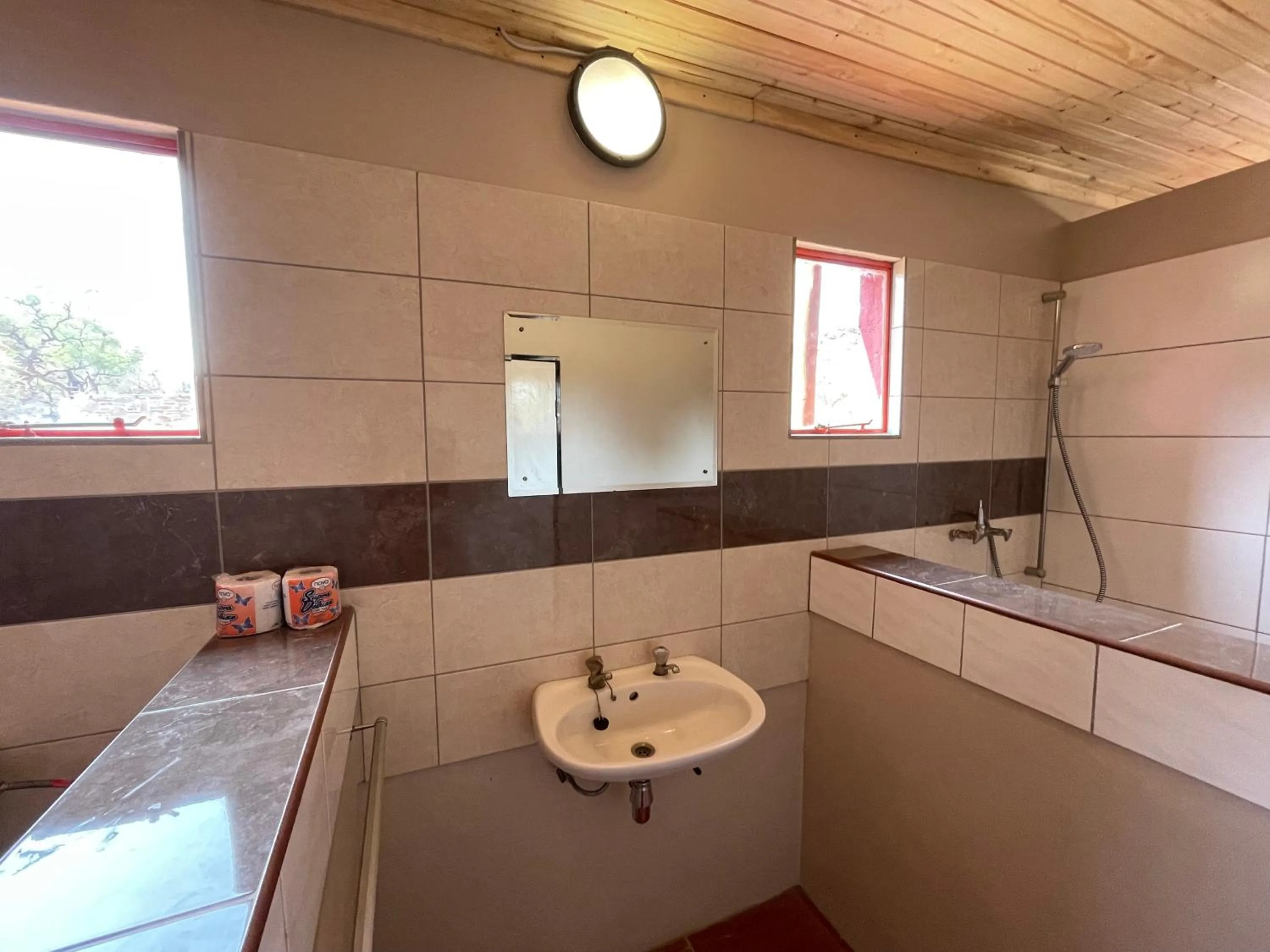 Bathroom in Düsternbrook Guest Farm