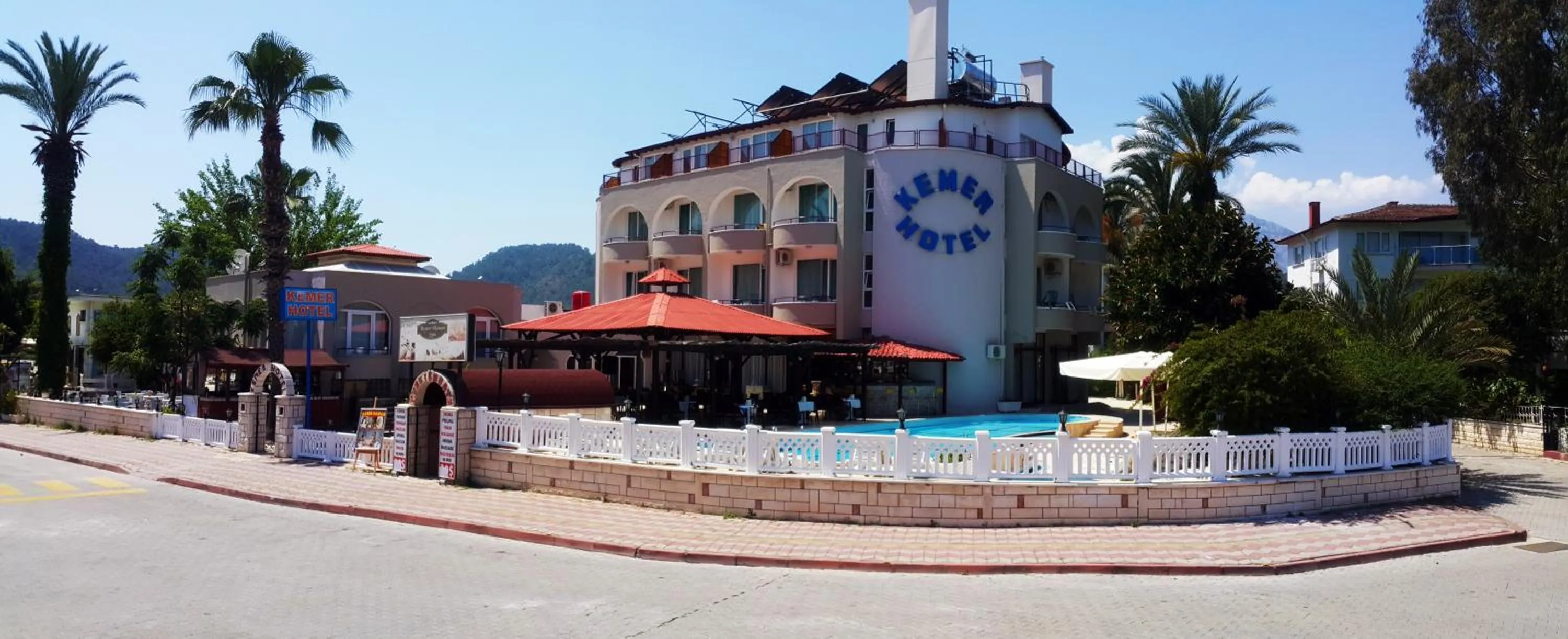 Property building in Kemer Hotel