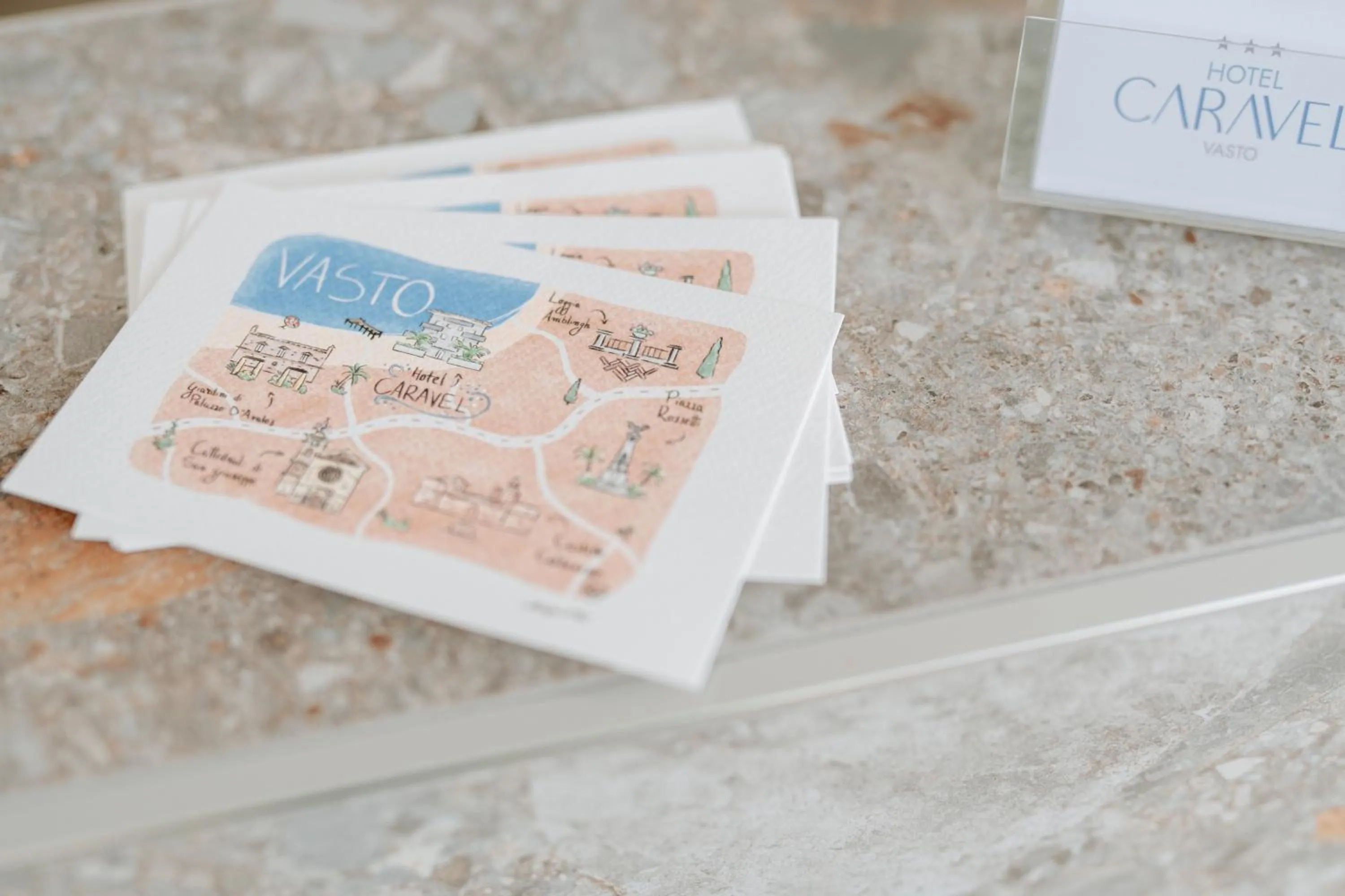 Floor plan in Hotel Caravel