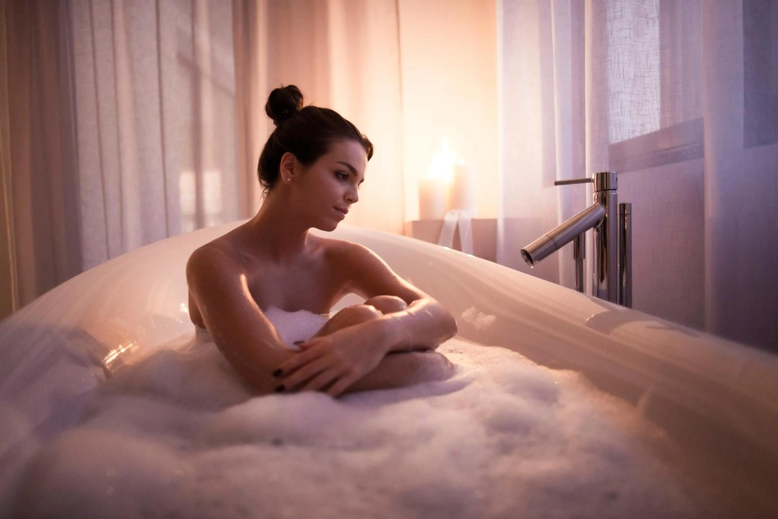 Bathroom in Hotel Cristal