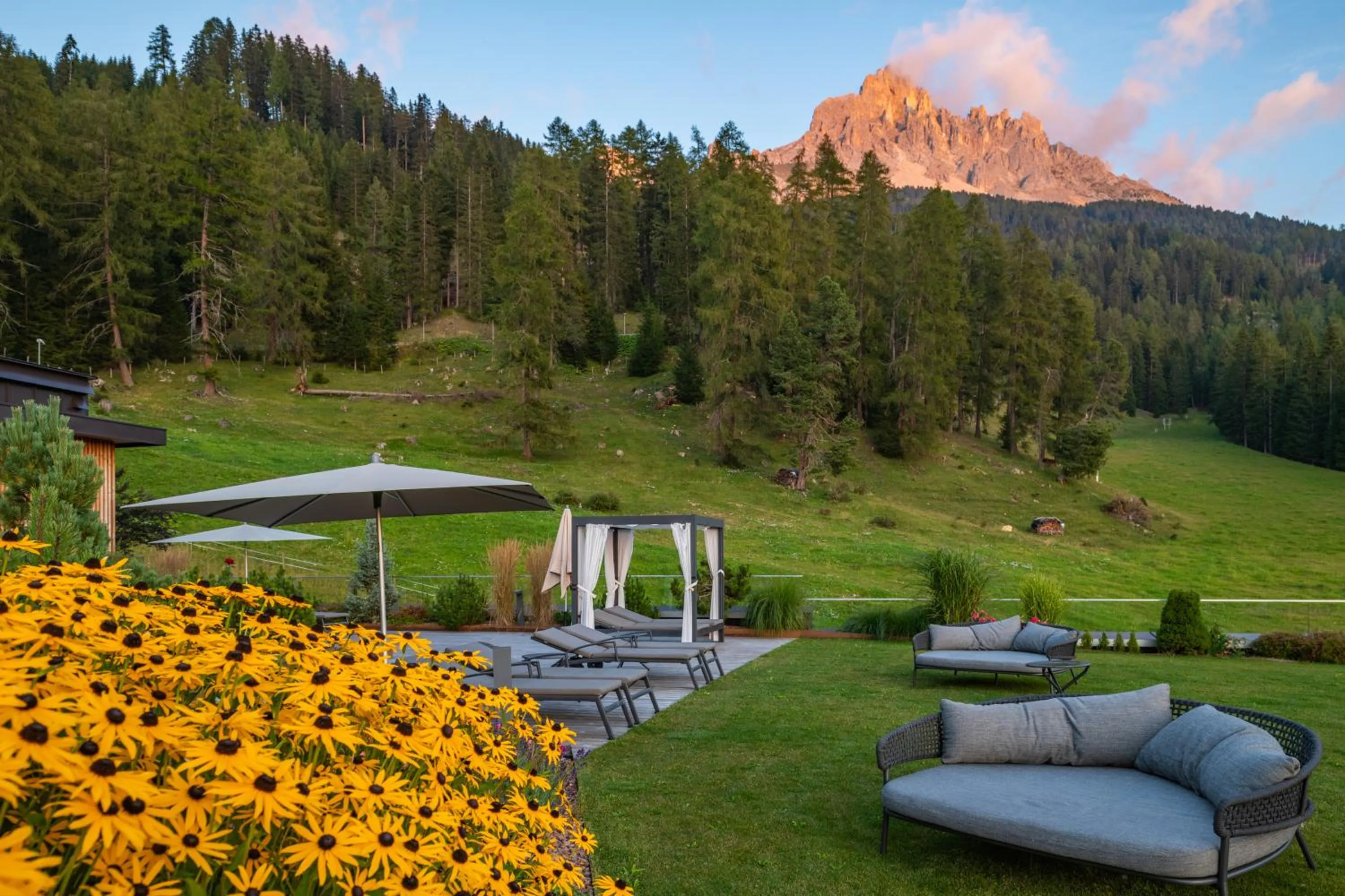 Garden in Hotel Cristal