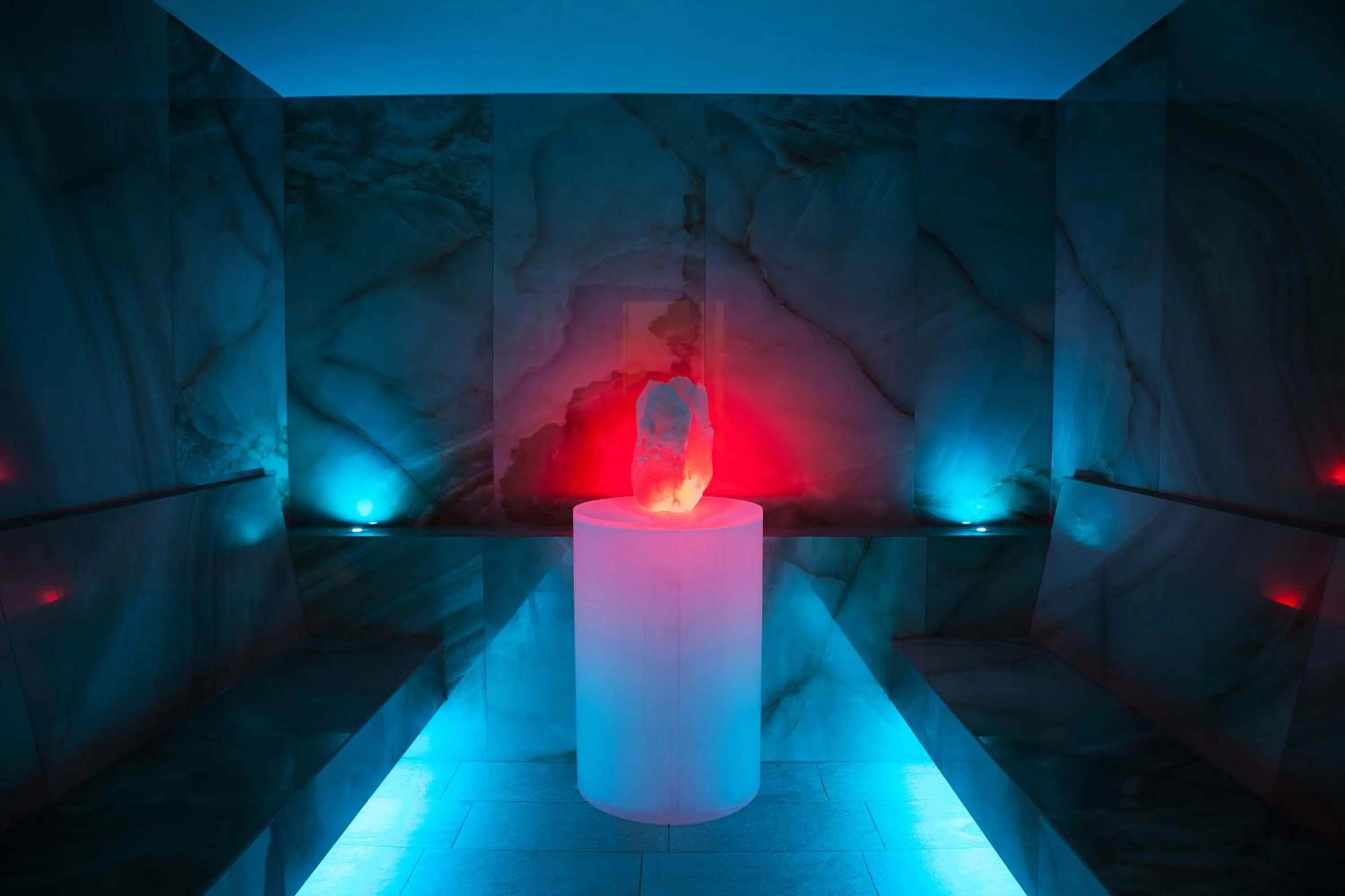 Steam room in Hotel Cristal