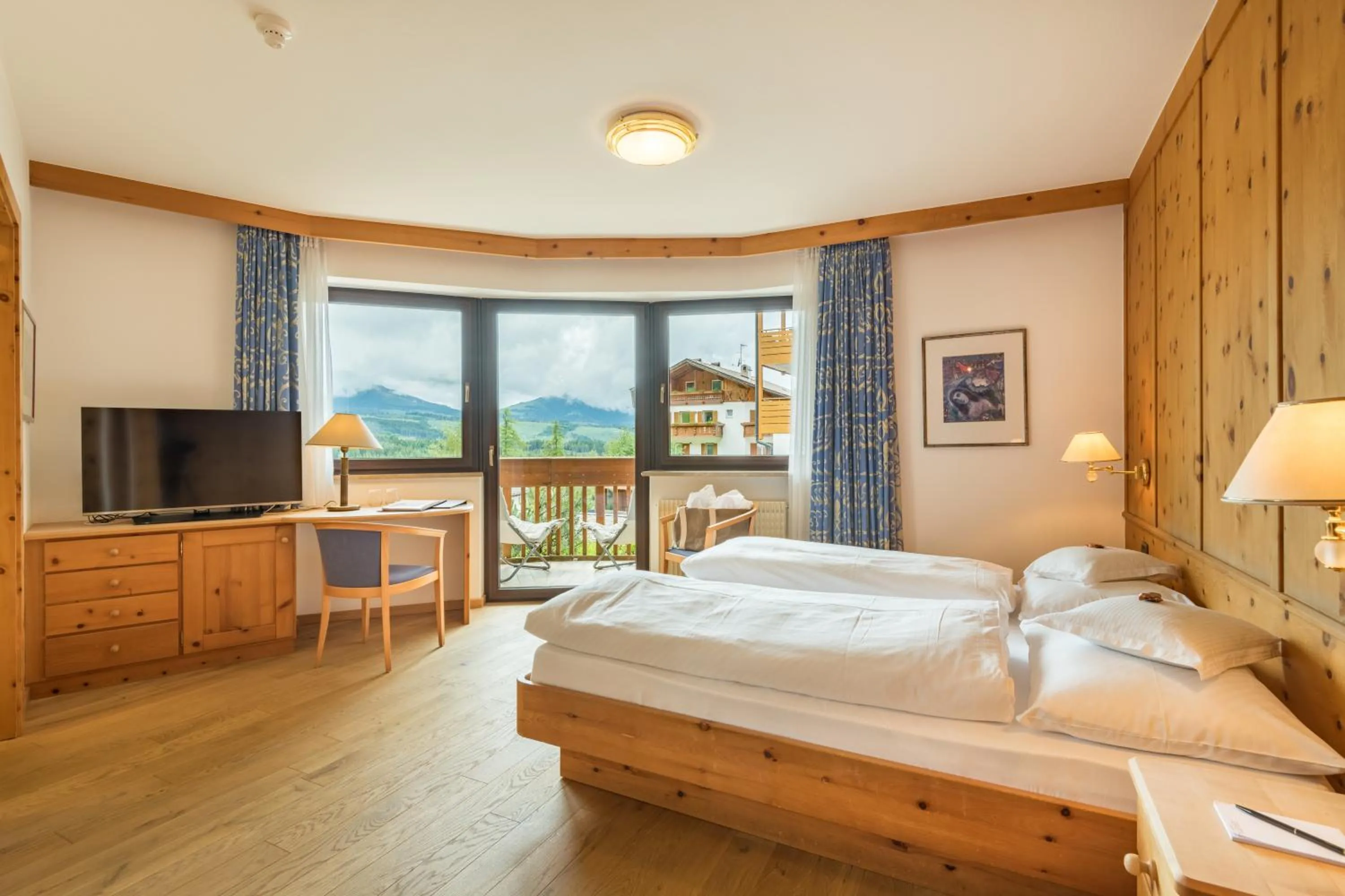 Bed in Hotel Cristal