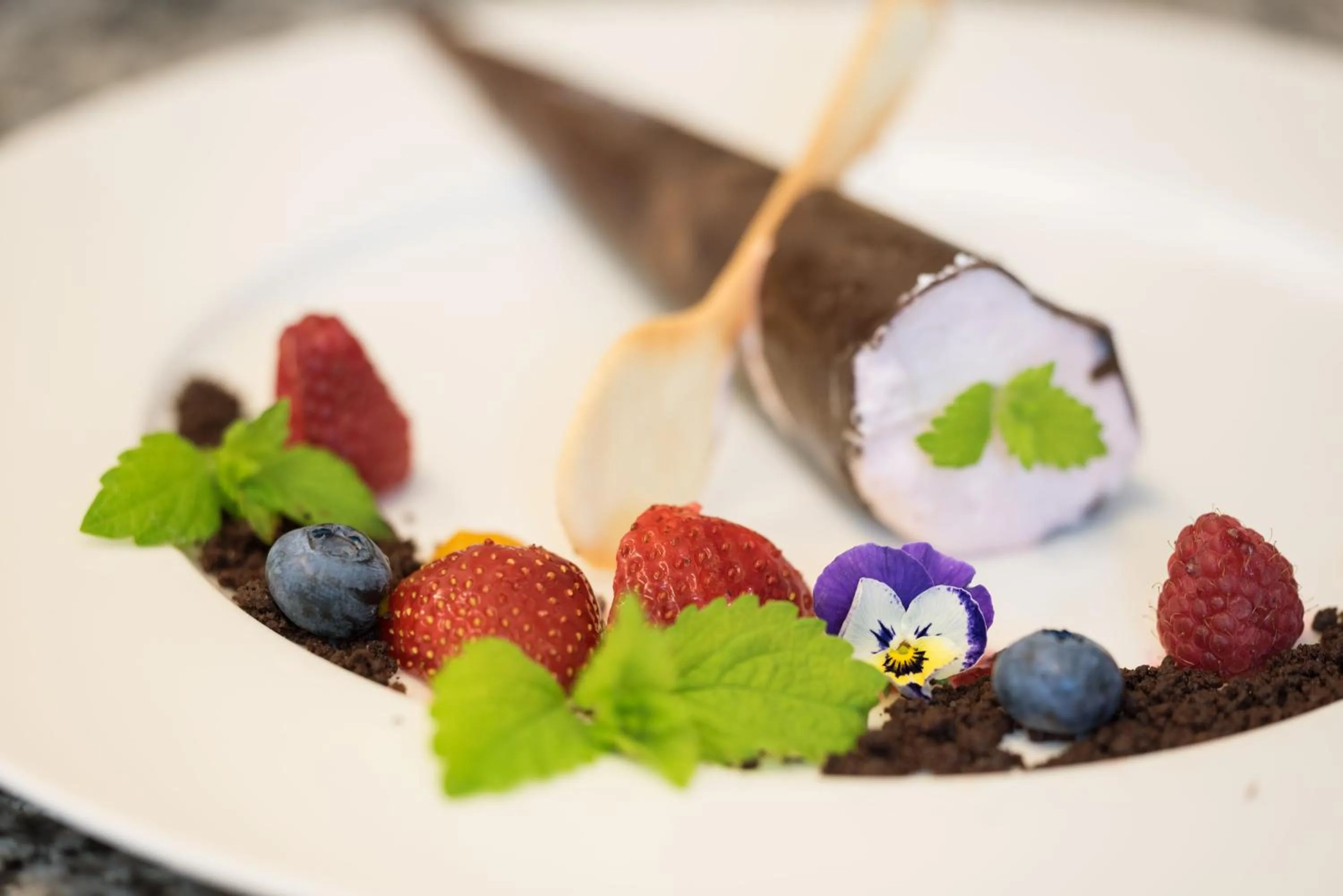 Food in Hotel Cristal