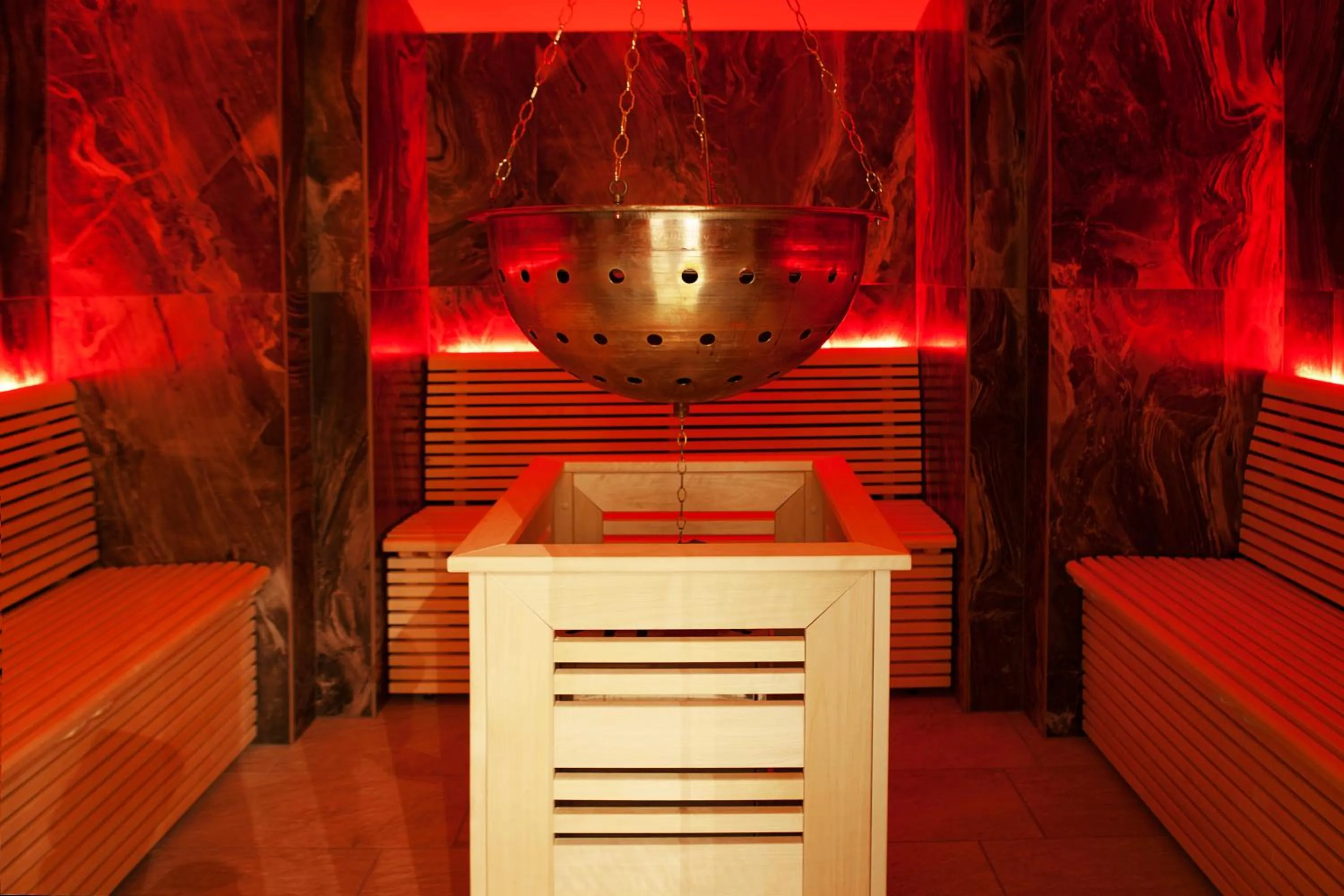 Sauna in Hotel Cristal