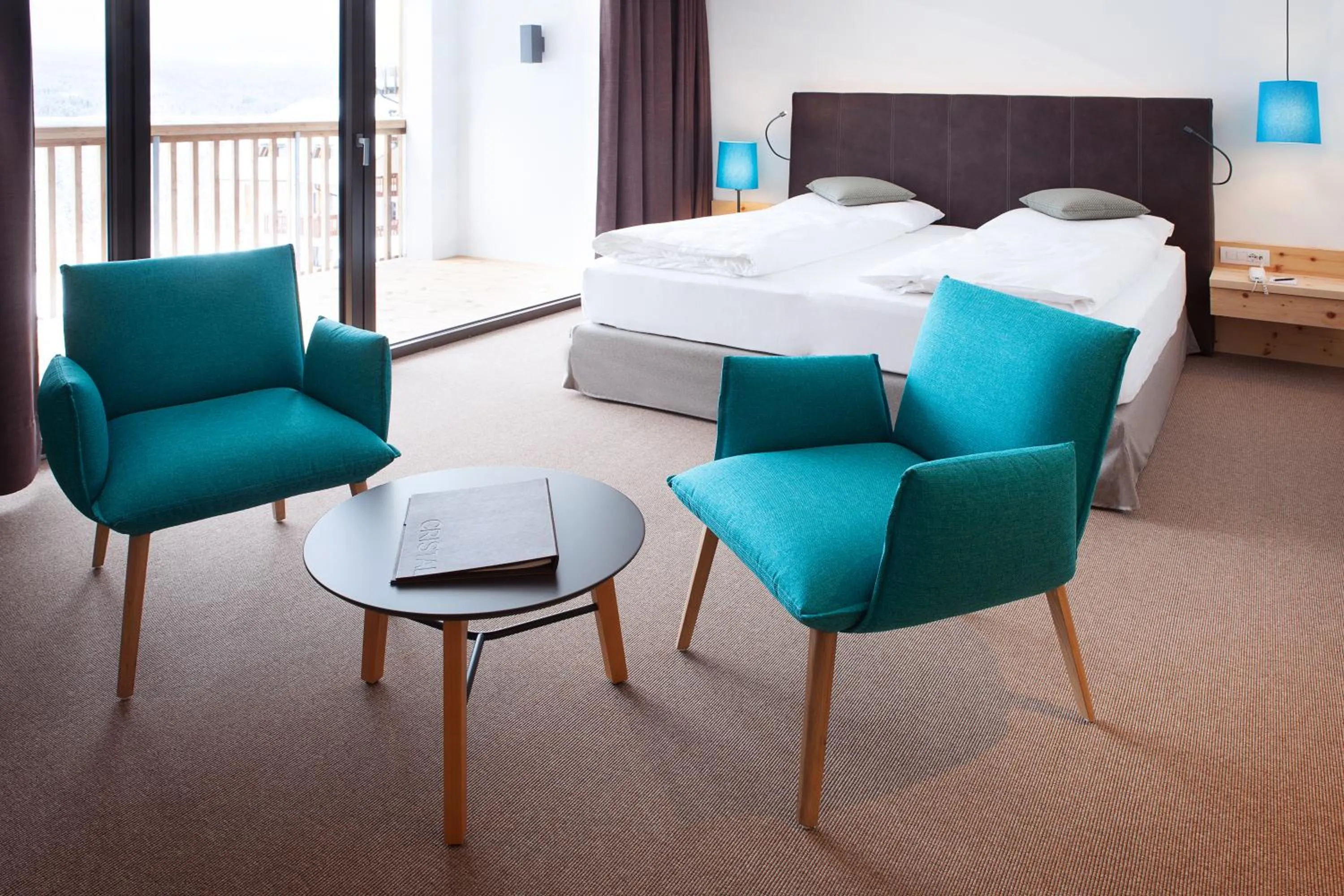 Bedroom, Bed in Hotel Cristal