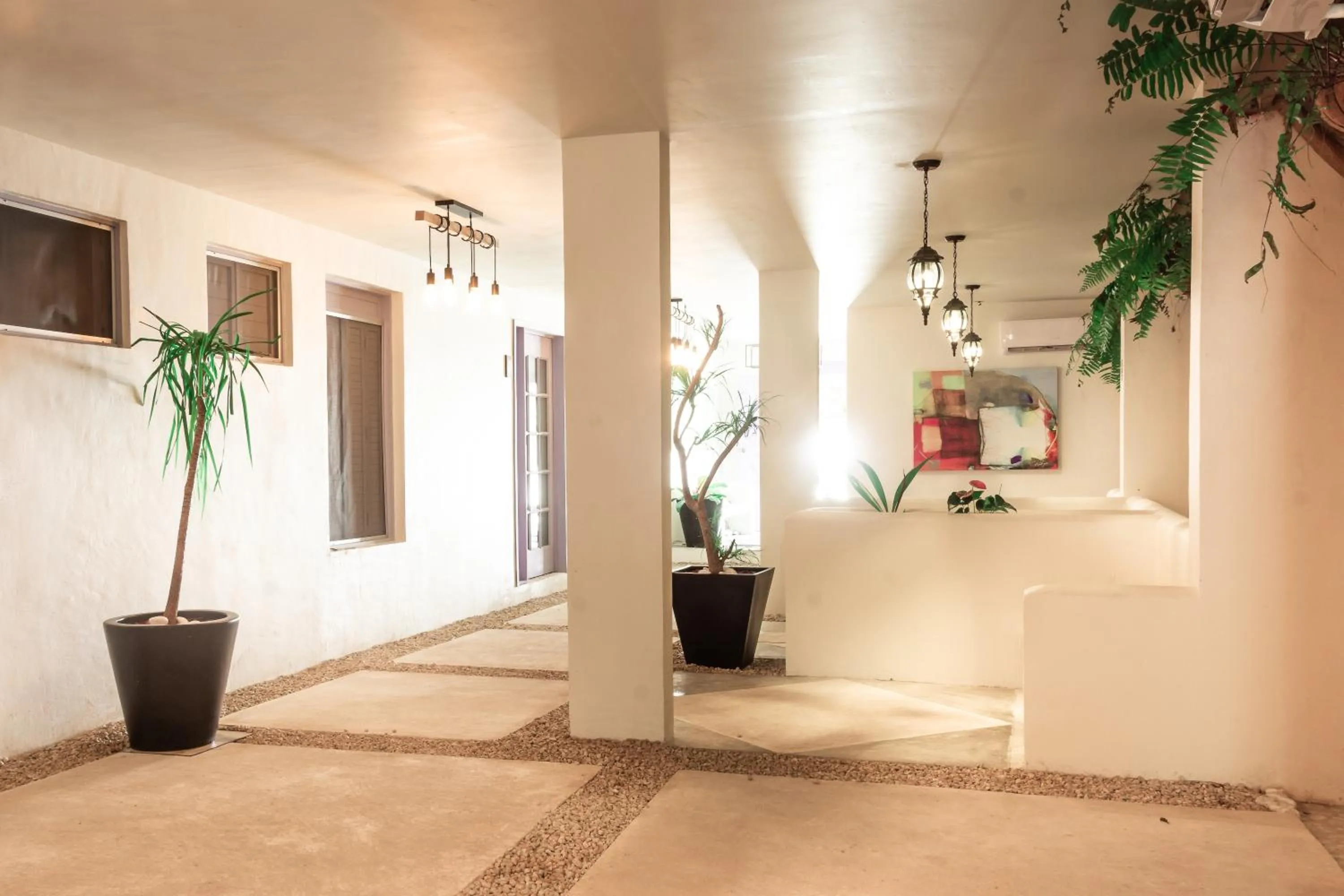 Area and facilities in Hotel Villa Balu