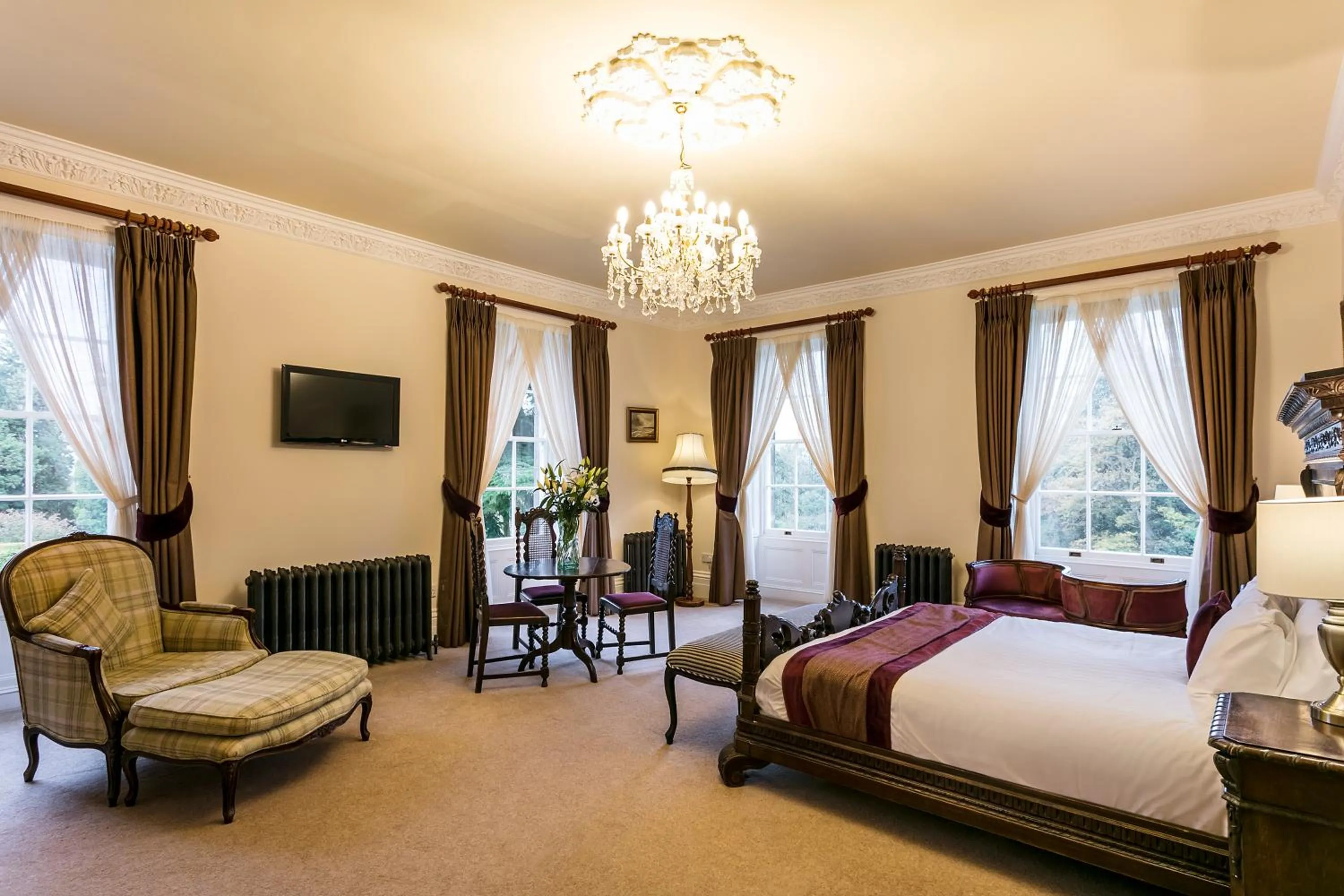 Bedroom, Bed in Doxford Hall Hotel And Spa