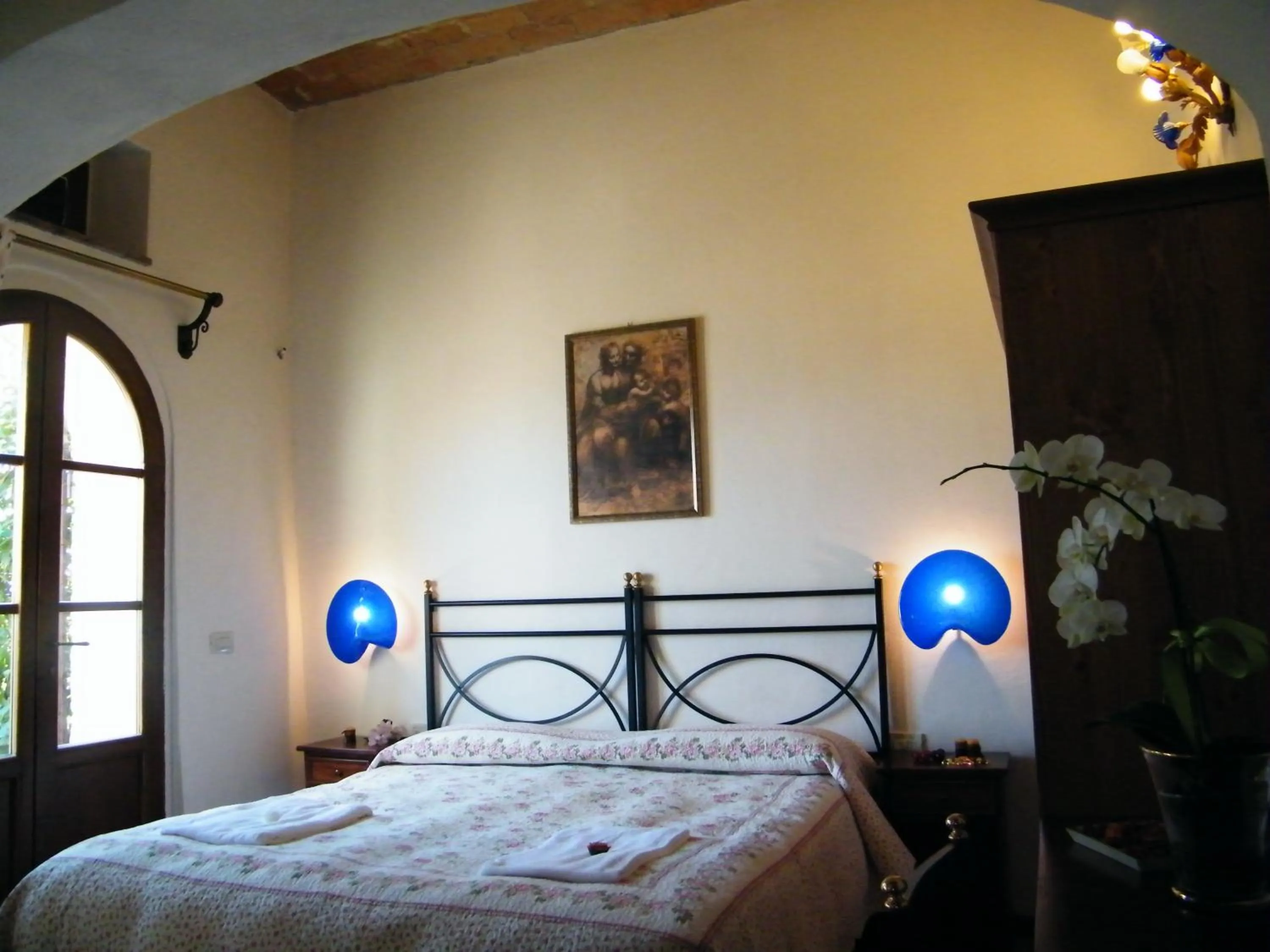 Bed in B&B La Fonte del Machiavelli