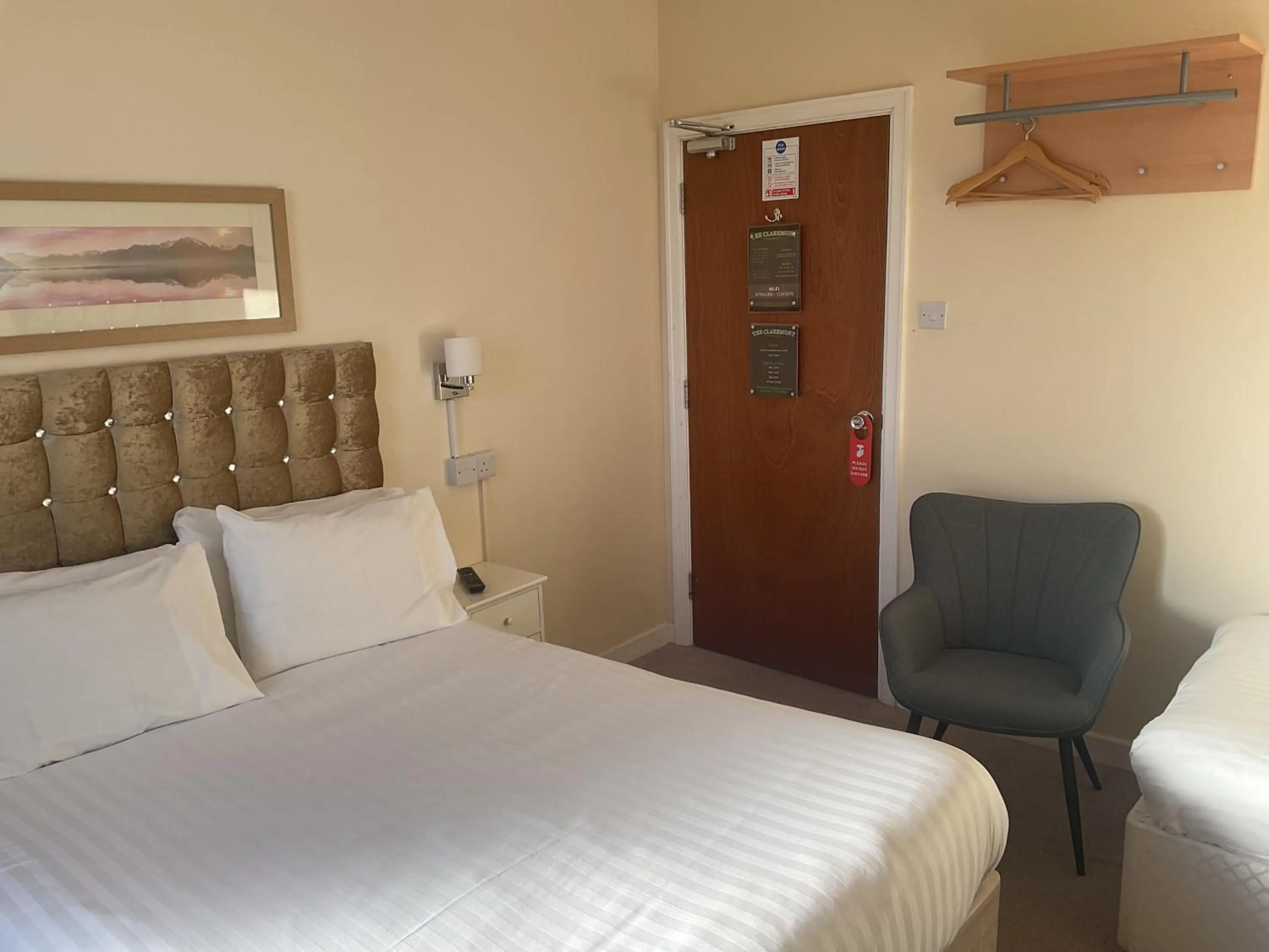 Bed in The Claremont Preston